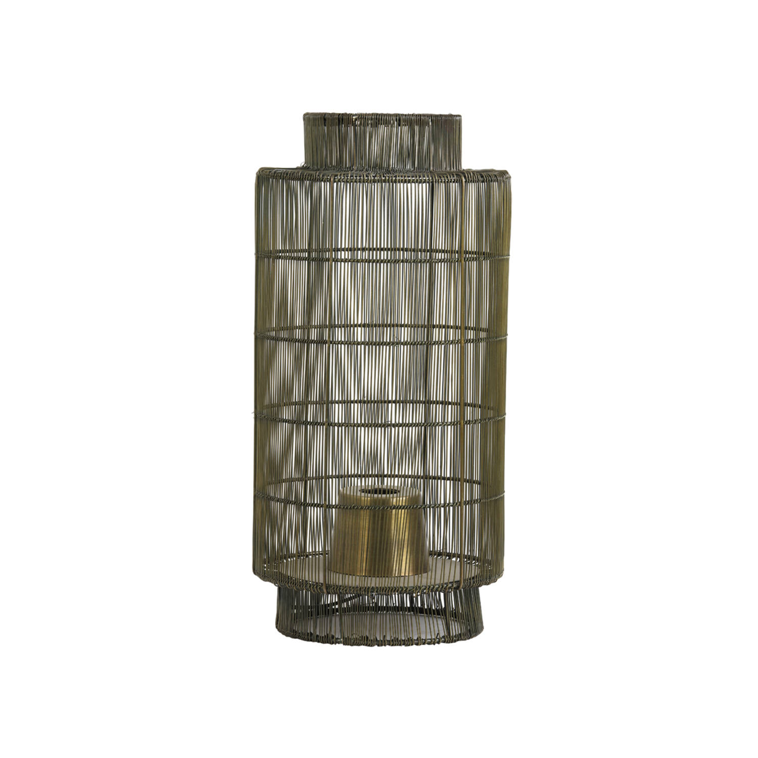 Tischleuchte Lampe Laterne GRUARO von Light & Living Ø24x52 cm Antik Bronze Tischleuchte Lampe Laterne GRUARO von Light & Living Ø24x52 cm Antik Bronze