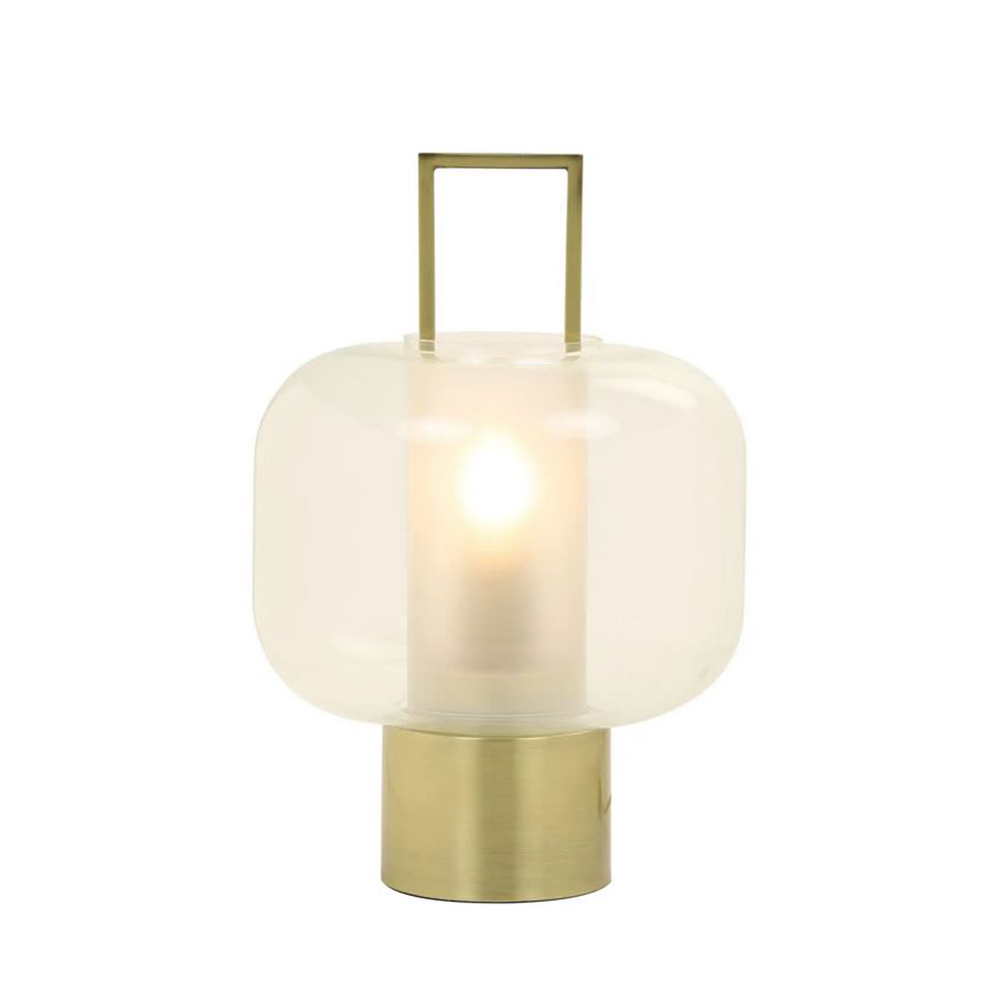 Tischleuchte von Light & Living ARTUROS Ø23 x 36 cm Lampe Glas Bronze Tischleuchte von Light & Living ARTUROS Ø29,5 x 46 cm Lampe Glas Bronze