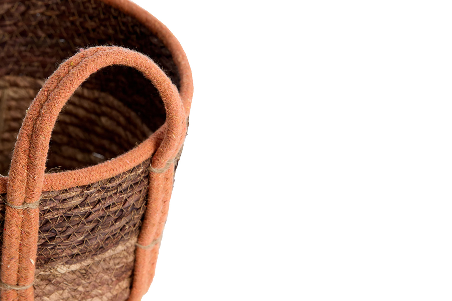 Aufbewahrungskörbe KINSALE 3er Set von Light & Living Korb Ø33x23cm Terracotta
