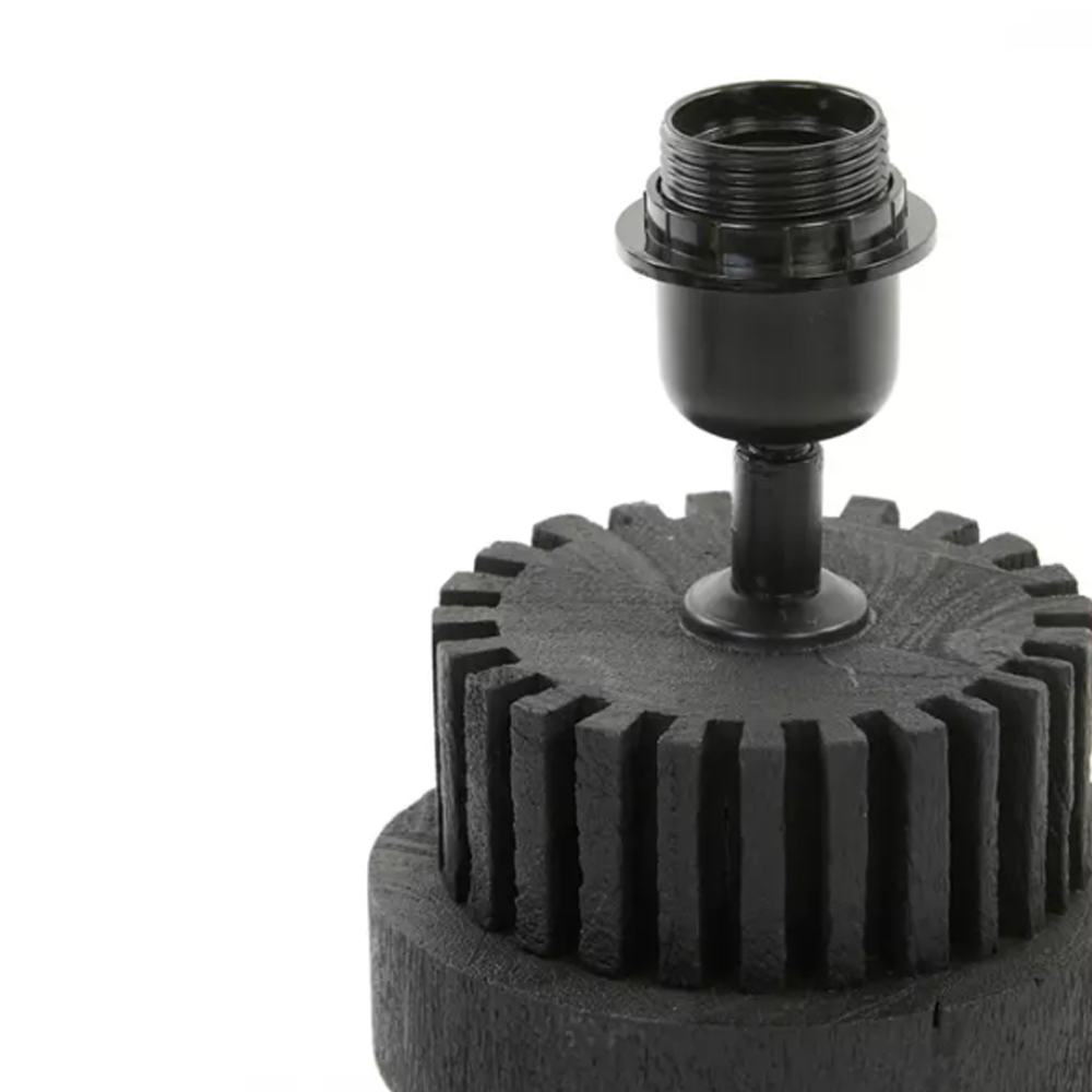 Lampenfuß SAKURA von Light & Living Tischleuchte Ø15x45 cm Holz schwarz