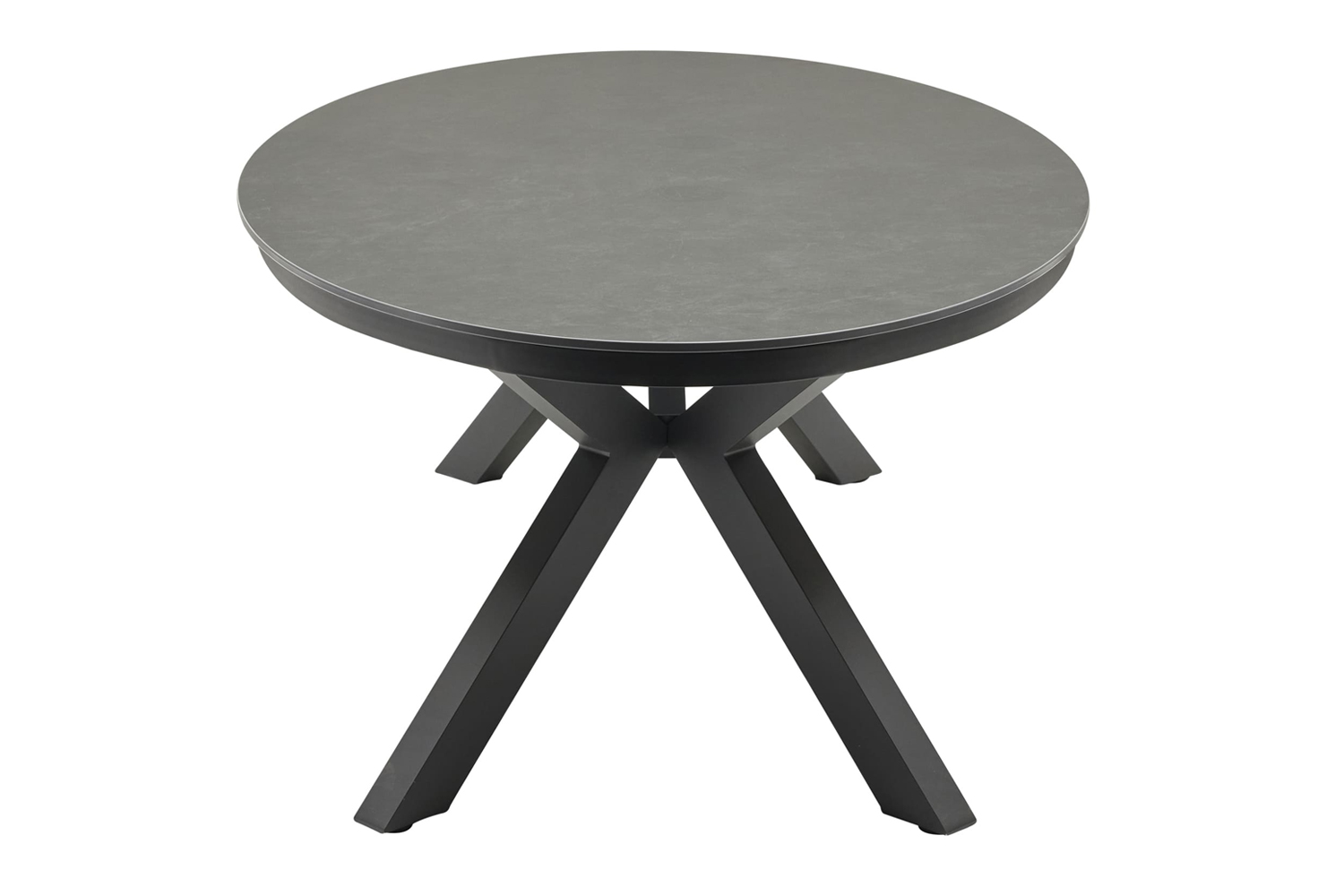 Gartentisch Malte Esstisch Terrassentisch 220x120x69cm Aluminium/sintered stone Anthrazit