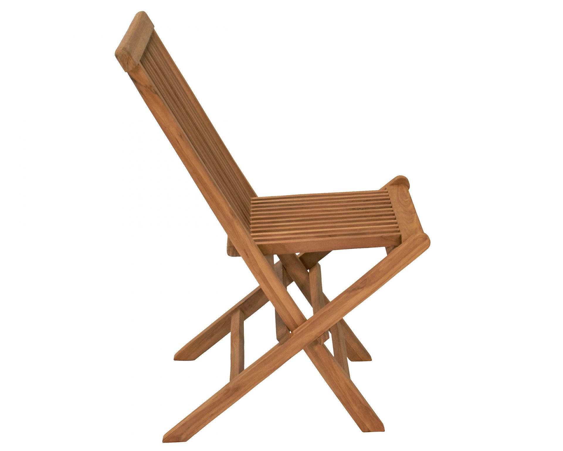 Klappstuhl Ela 2er Set Teak Gartenstuhl 47x43x89cm