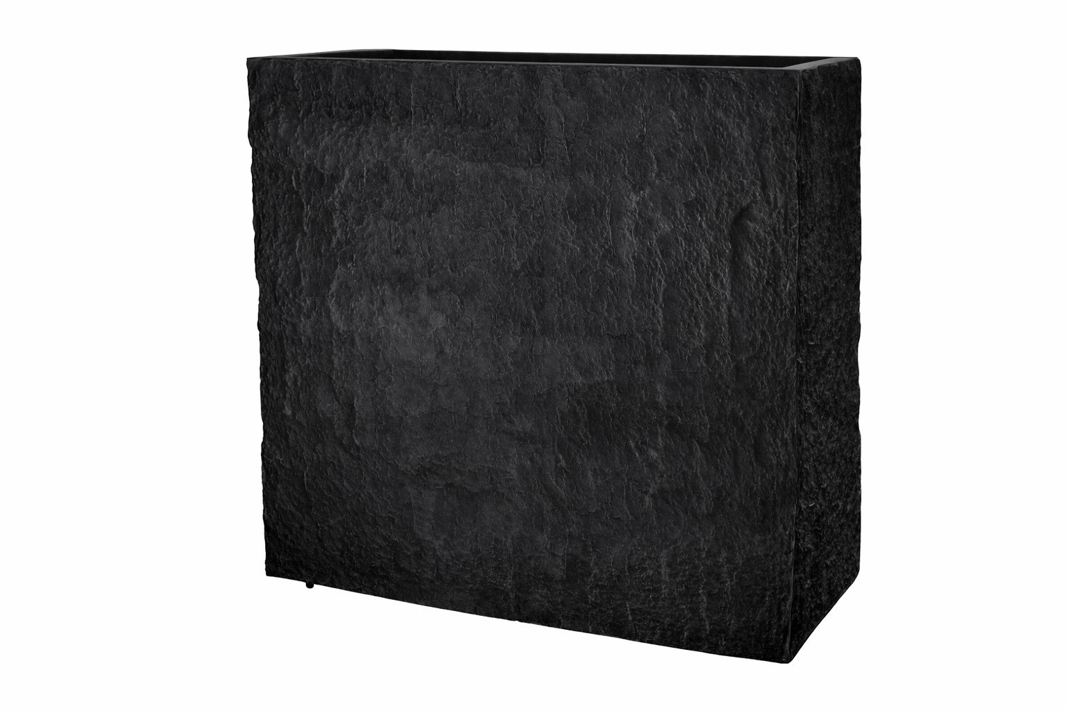 Pflanzgefäß The Rock Pflanzkasten Blumenkasten 33x83x73 cm Steinoptik Anthrazit Pflanzgefäß The Rock Pflanzkasten Blumenkasten 33x83x73 cm Steinoptik Anthrazit