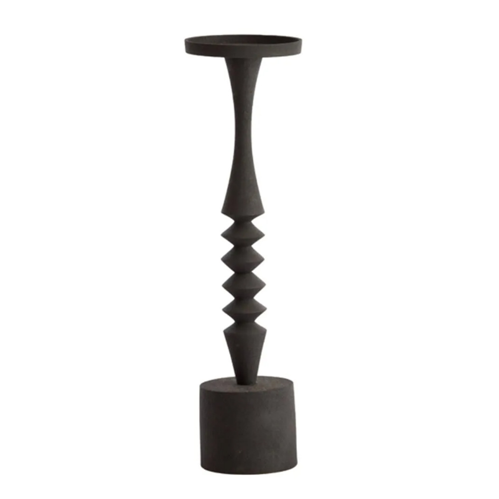 Kerzenständer MISTRY von Light & Living Kerzenhalter Ø11x40 cm Metall Schwarz Kerzenständer MISTRY von Light & Living Kerzenhalter Ø11x40 cm Metall Schwarz
