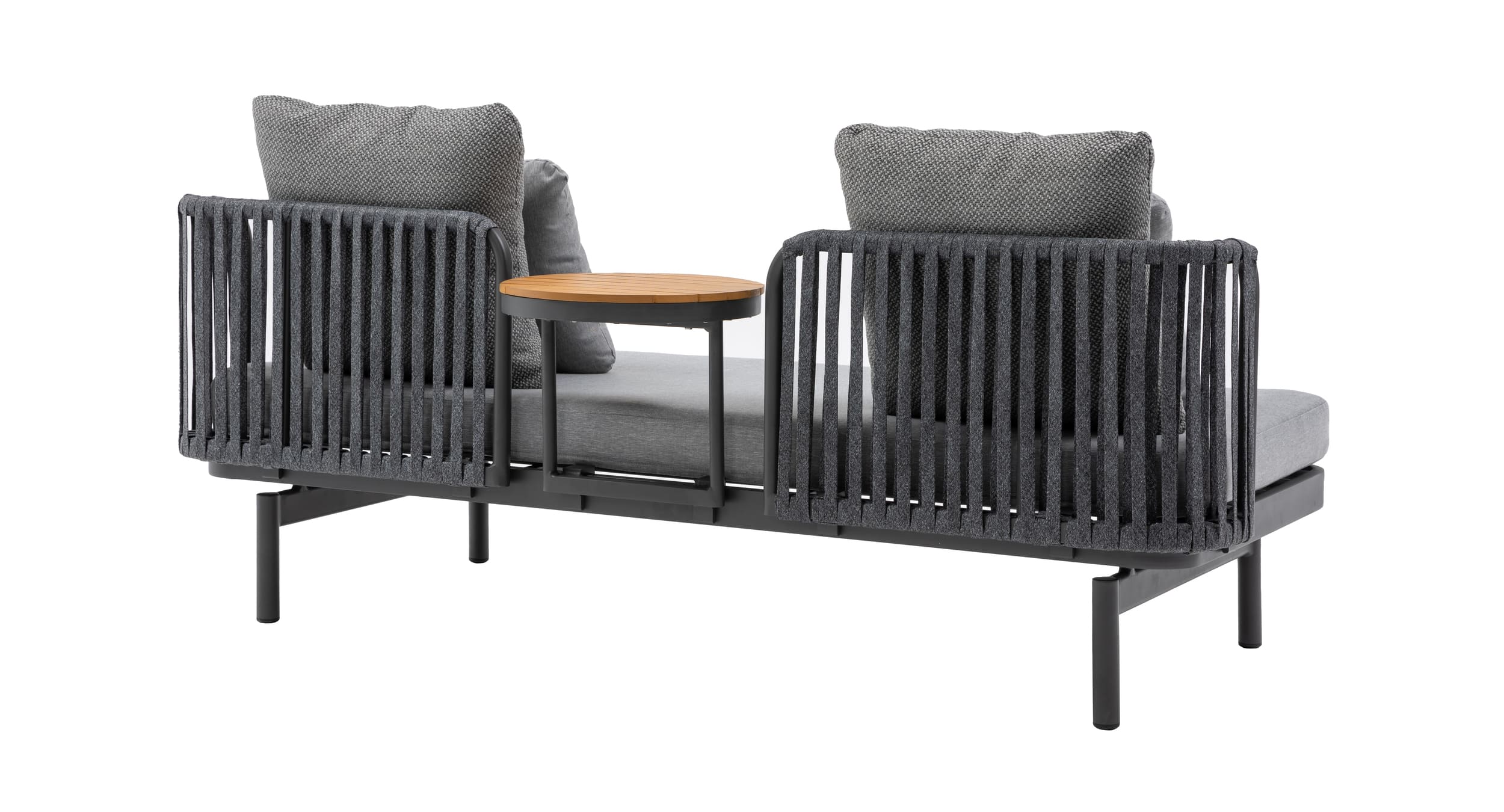 Lounge Sofa Milano Multifunktionssofa inkl. Tisch Rope Loungemöbel Gartenlounge Lounge Sofa Milano Multifunktionssofa inkl. Tisch Rope Loungemöbel Gartenlounge