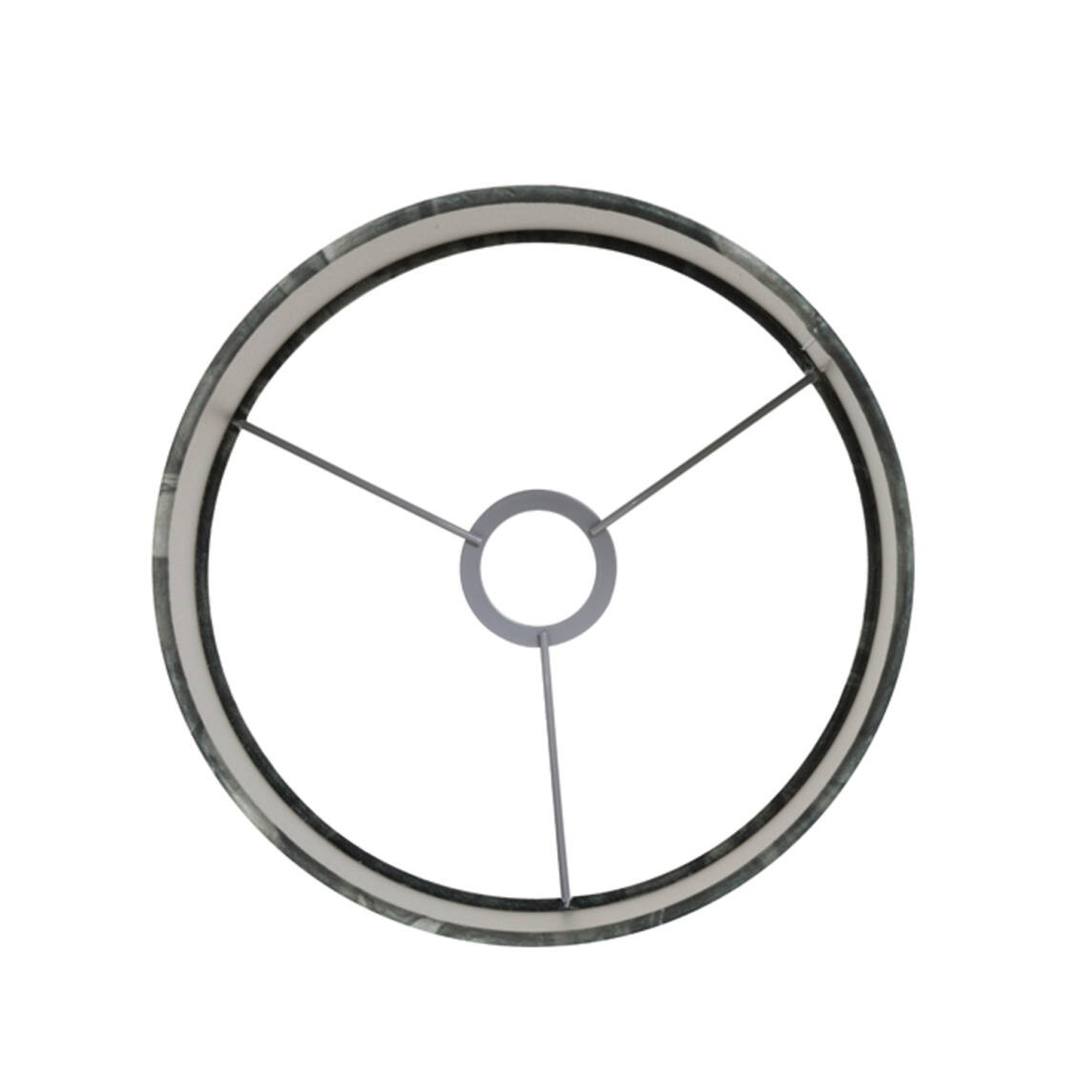 Lampenschirm Zylinder MARBLE von Light & Living Samt Grün Marmoriert Ø30x21 cm