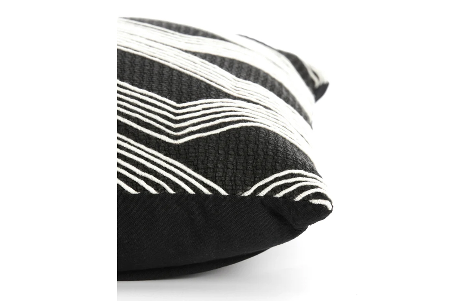 Dekokissen MACKEY von Light & Living 45x45 cm Kissen Schwarz-Beige