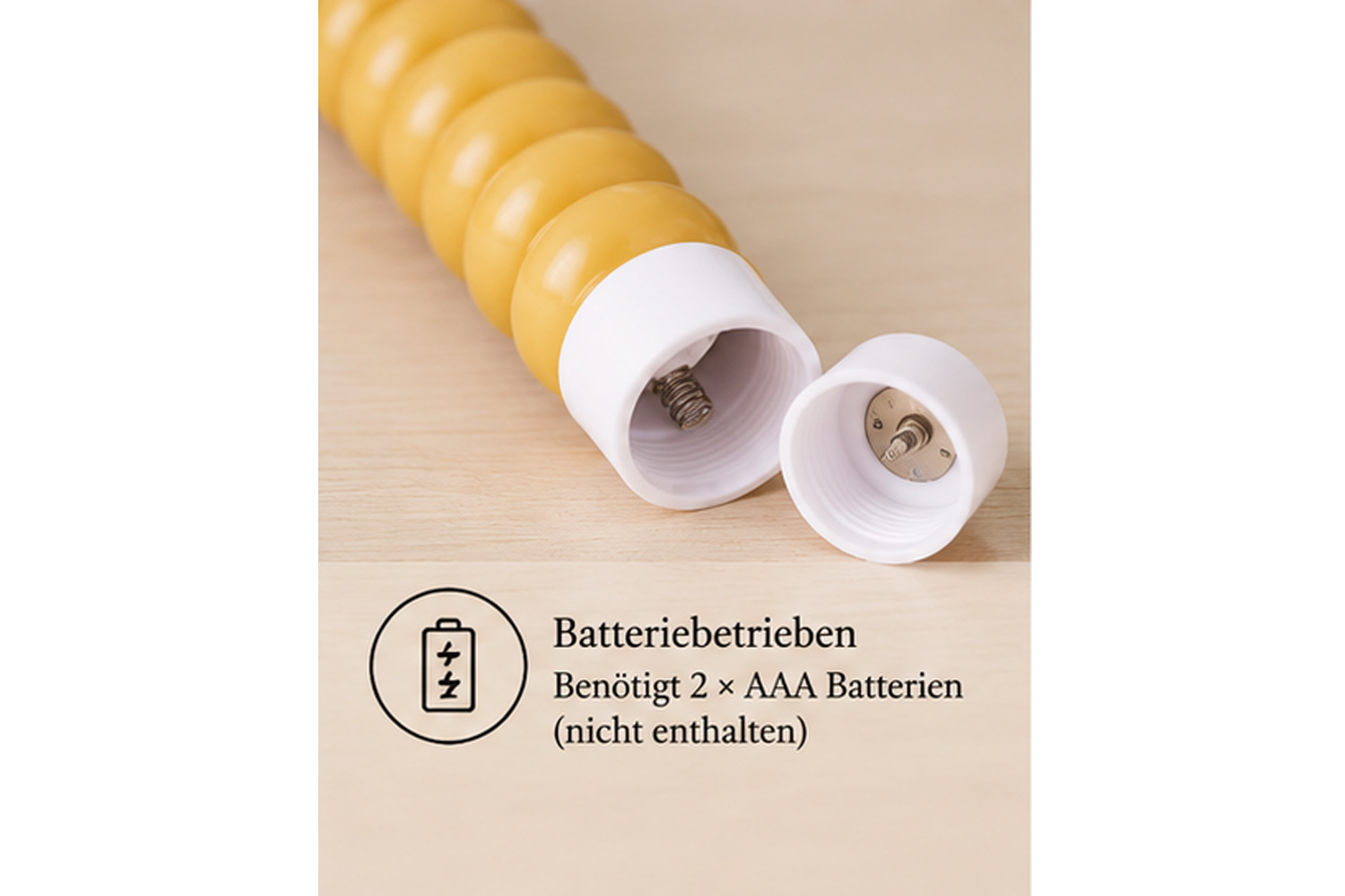 0017535-led-stabkerzen-echtwachs-dinnerkerze-ocker_5.jpg LED-Stabkerzen 2er Set Ø2,2x22 cm Dinnerkerze Timer Ocker