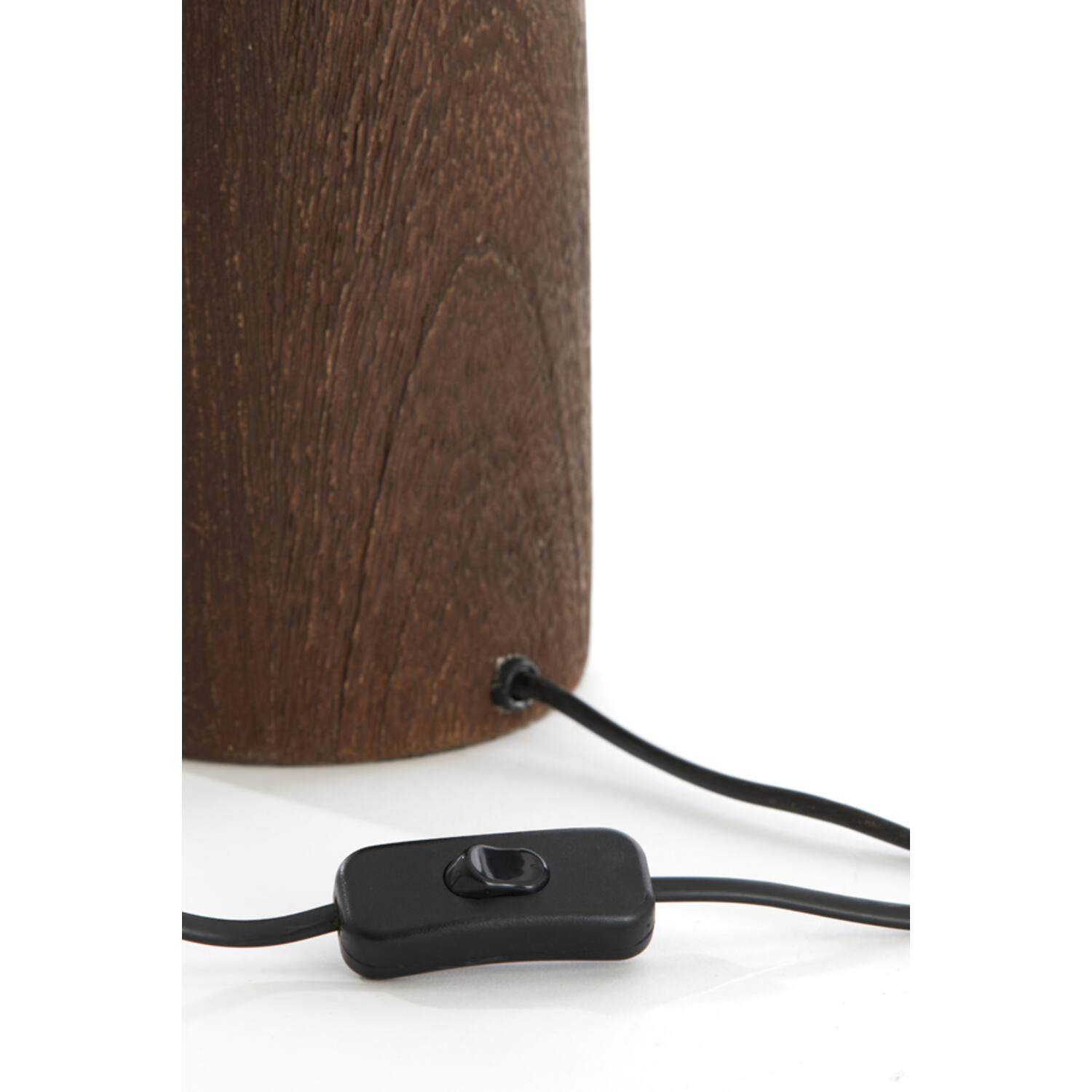 Tischleuchte Lampenfuß TRAPANI von Light & Living Lampe Holz matt orange-braun Ø15x45 cm