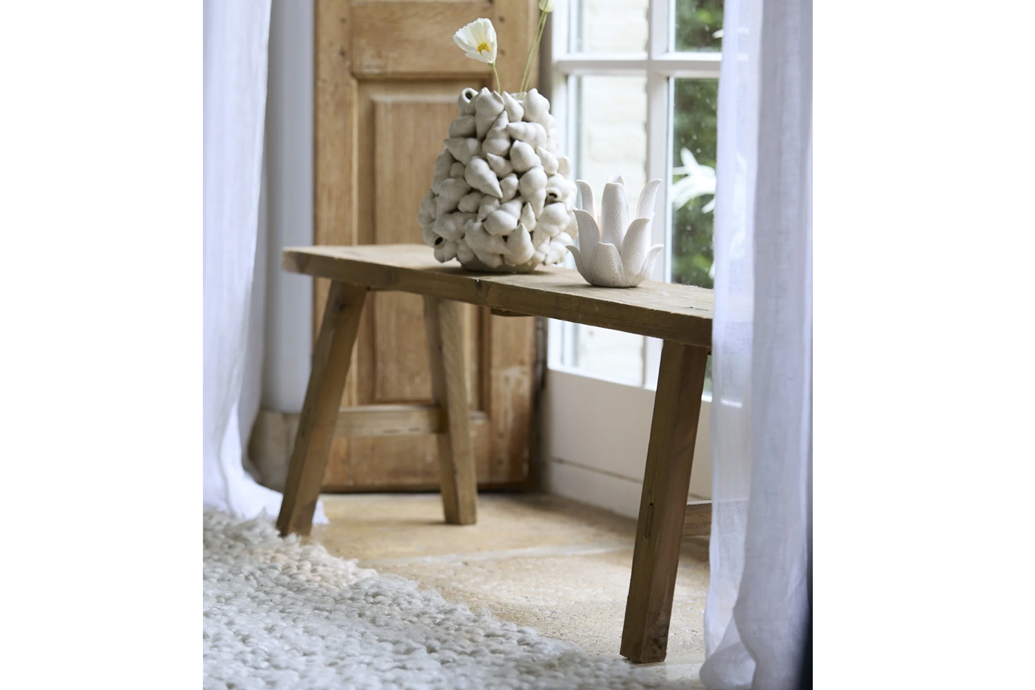 Bank SAFANE von Light & Living 108x20x36,5 cm Holz Natur Bank SAFANE von Light & Living 108x20x36,5 cm Holz Natur