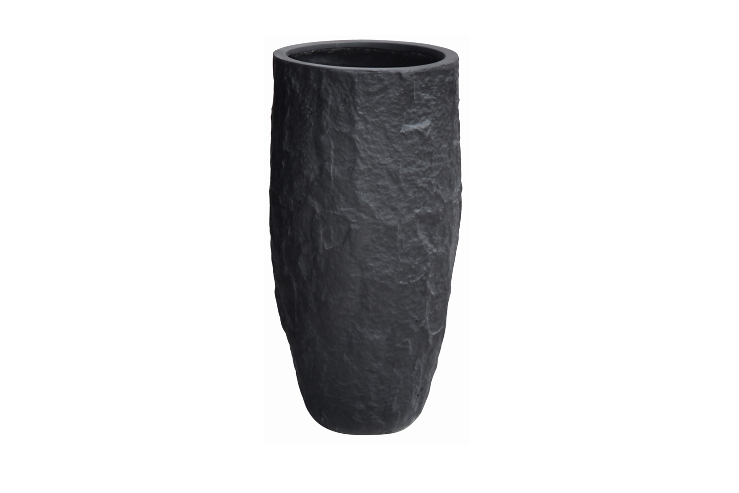 Pflanzgefäß The Rock Pflanzkasten Blumenkasten 27x53 cm Steinoptik Anthrazit Pflanzgefäß The Rock Pflanzkasten Blumenkasten 27x53 cm Steinoptik Anthrazit