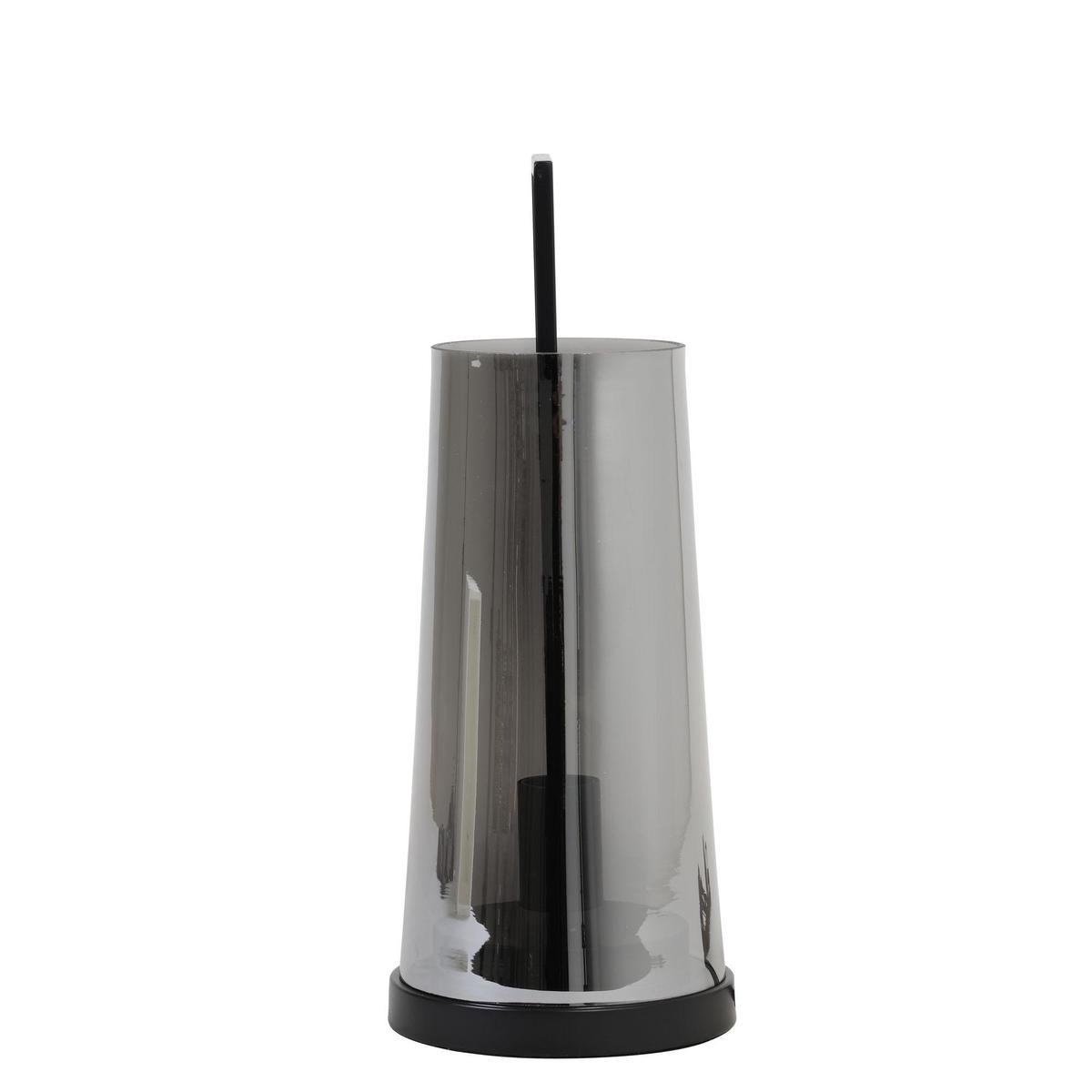 Tischleuchte von Light & Living AMANDO Lampe Ø23 x 53 cm Rauchglas grau Tischleuchte von Light & Living AMANDO Lampe Ø23 x 53 cm Rauchglas grau