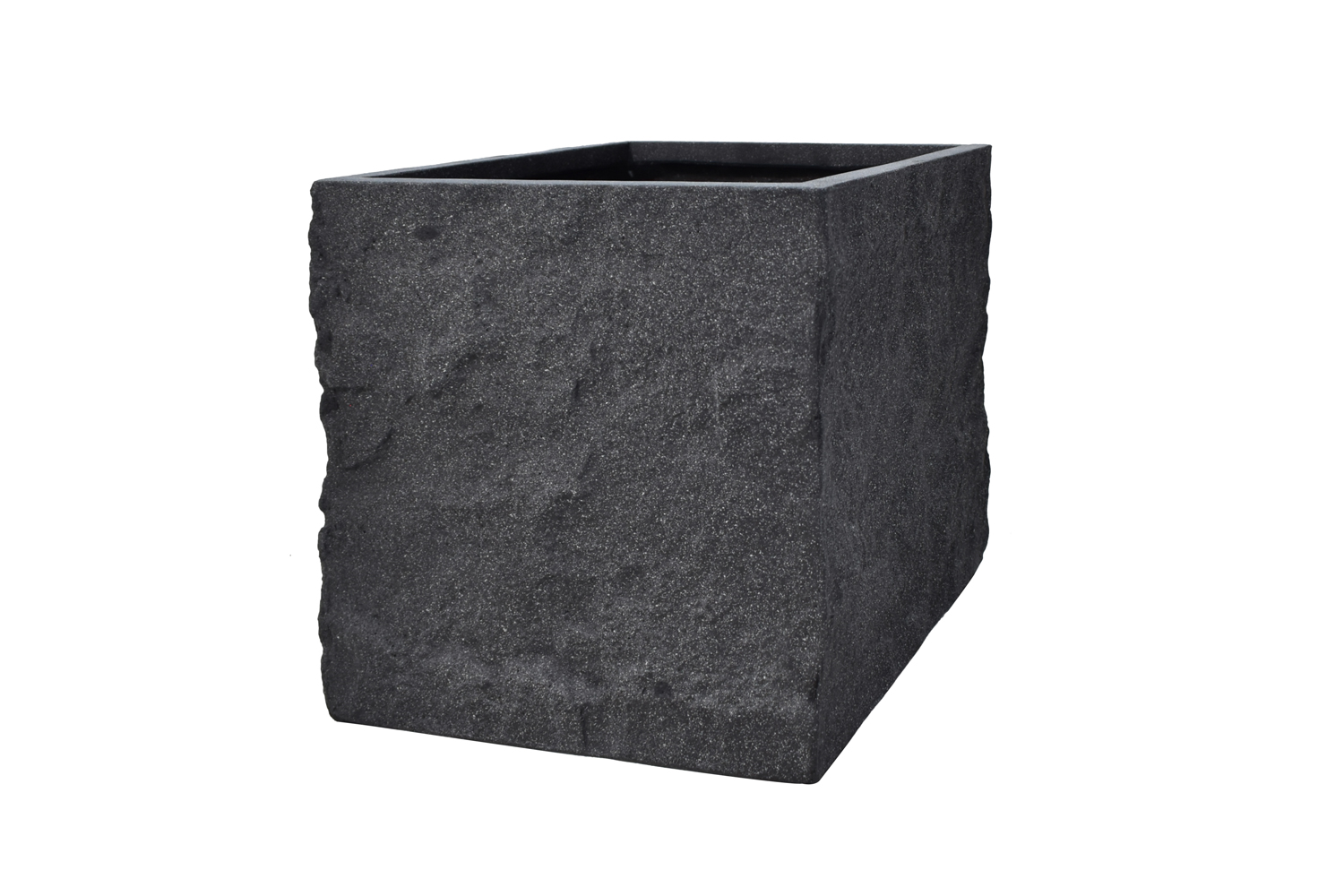 Pflanzgefäß The Rock Pflanzkasten Blumenkasten 36x35 cm Steinoptik Anthrazit Pflanzgefäß The Rock Pflanzkasten Blumenkasten 36x35 cm Steinoptik Anthrazit