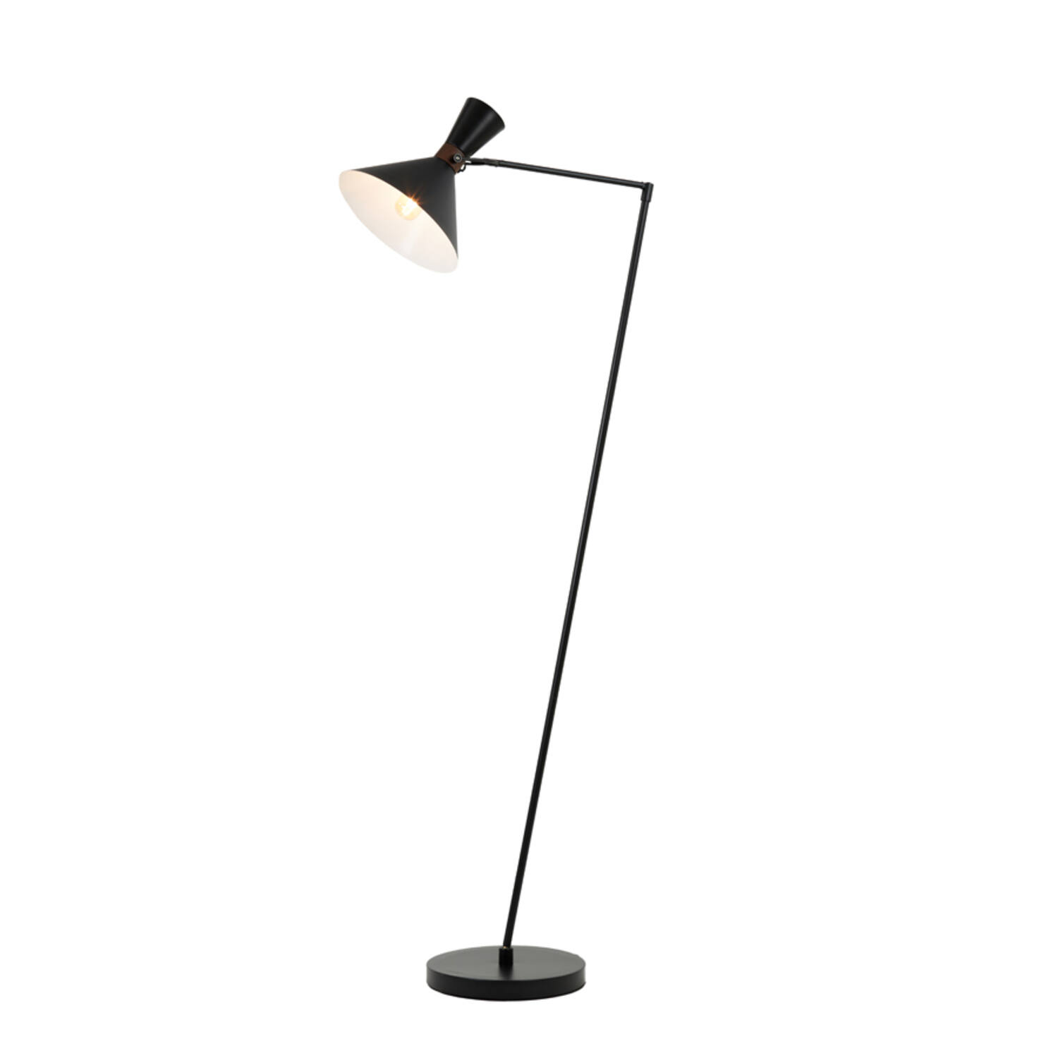 Stehleuchte Stehlampe HOODIES von Light & Living 70x28x194 cm matt schwarz