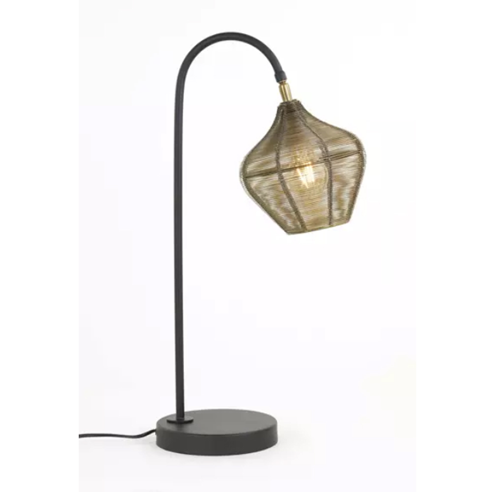 Tischleuchte ALVARO von Light & Living Lampe 27x20x61 cm Bronze-Schwarz Tischleuchte ALVARO von Light & Living Lampe 27x20x61 cm Bronze-Schwarz