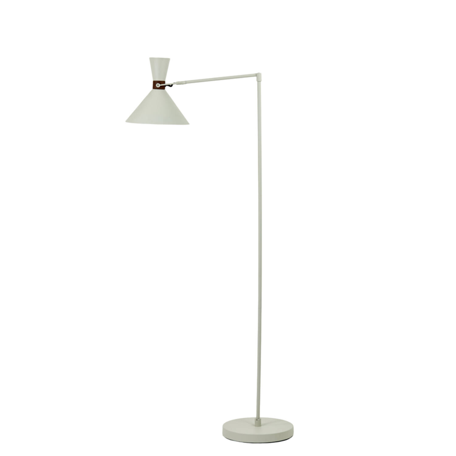 Stehleuchte Stehlampe HOODIES von Light & Living 70x28x194 cm matt sand-grau