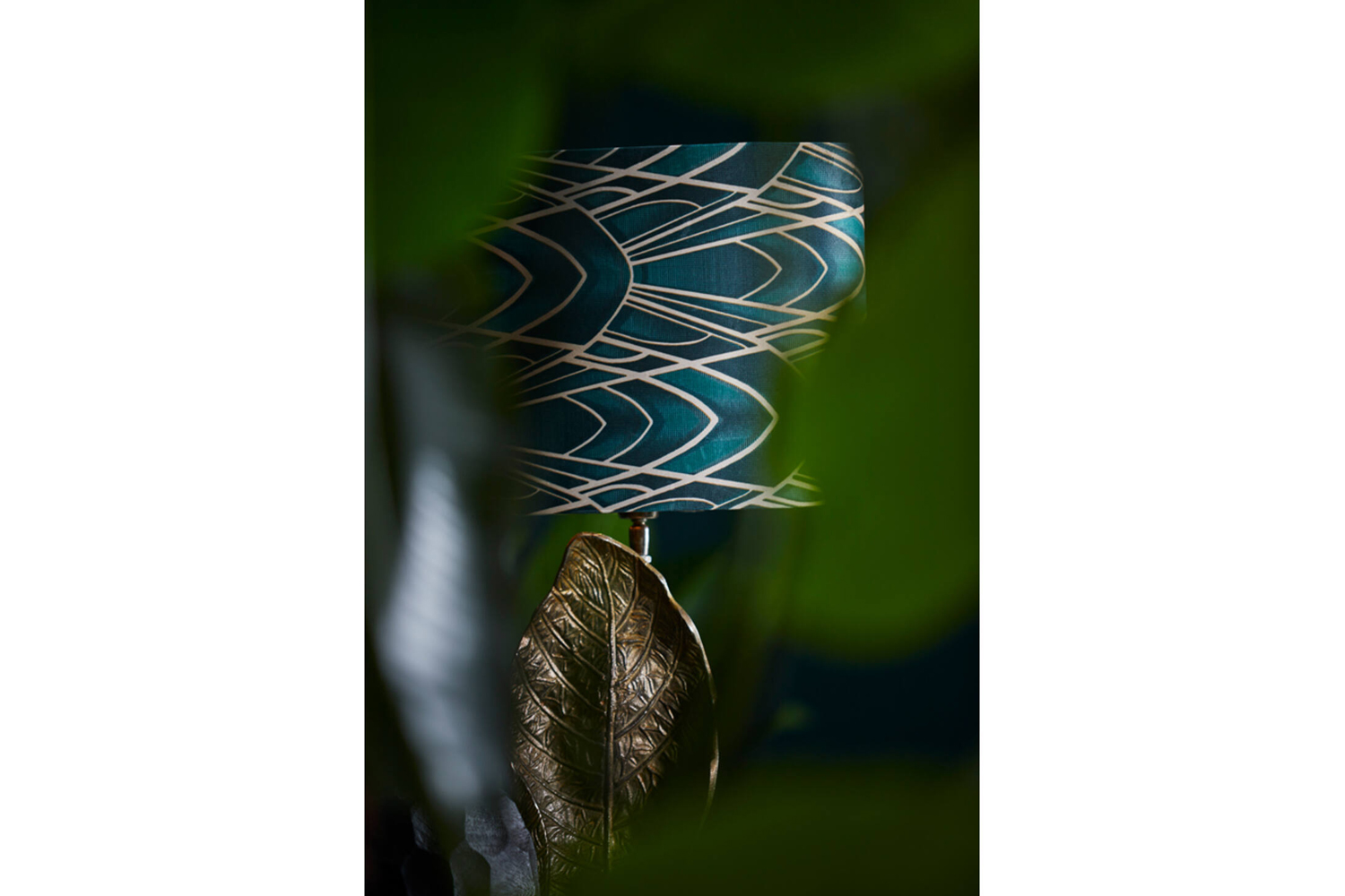 Lampenschirm Zylinder TIARA von Light & Living oval 38x17,5x28 cm Grün Lampenschirm Zylinder TIARA von Light & Living oval 38x17,5x28 cm Grün