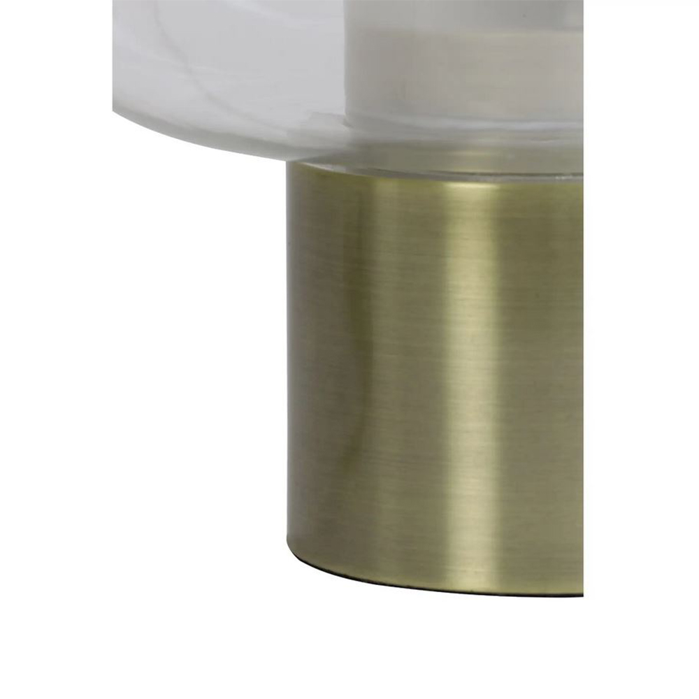 Tischleuchte von Light & Living ARTUROS Ø23 x 36 cm Lampe Glas Bronze Tischleuchte von Light & Living ARTUROS Ø29,5 x 46 cm Lampe Glas Bronze