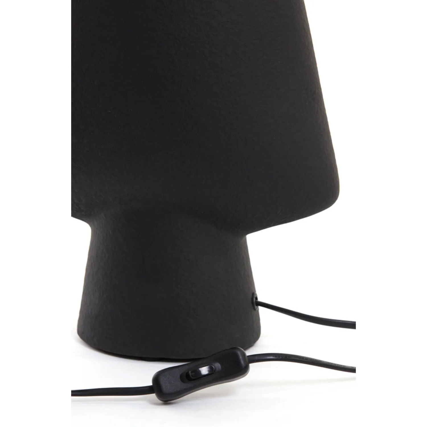 Lampenfuß von Light & Living CIARA 51,5 x 29,5 cm, Tischleuchte, schwarz, Keramik Tischlampe von Light & Living MELLAN Ø30x45cm, Tischleuchte, schwarz-braun, Glas-Metall