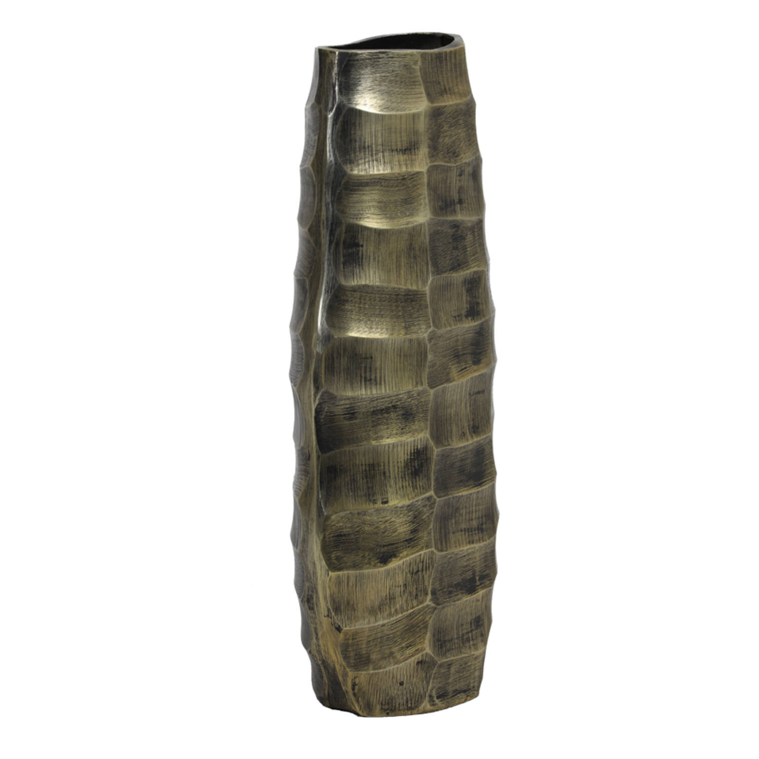 Dekovase Vase MUKA von Light & Living Blumenvase Bodenvase 20x11x42 cm Antik Bronze Dekovase Vase MUKA von Light & Living Blumenvase Bodenvase 20x11x42 cm Antik Bronze