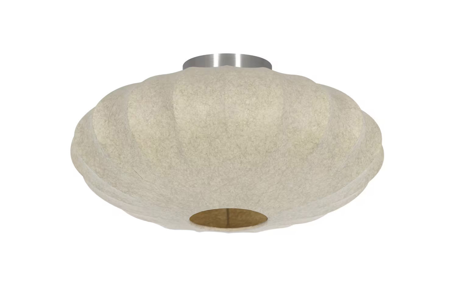 Deckenleuchte FAY von Light & Living Ø50x22 cm Braun Kunststoff