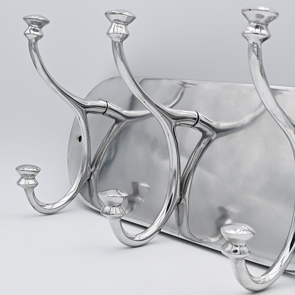 Wandgarderobe Garderobe Kleiderhaken HOOK von Light & Living 3 Haken Metall Wandgarderobe Garderobe Kleiderhaken HOOK von Light & Living 3 Haken Metall