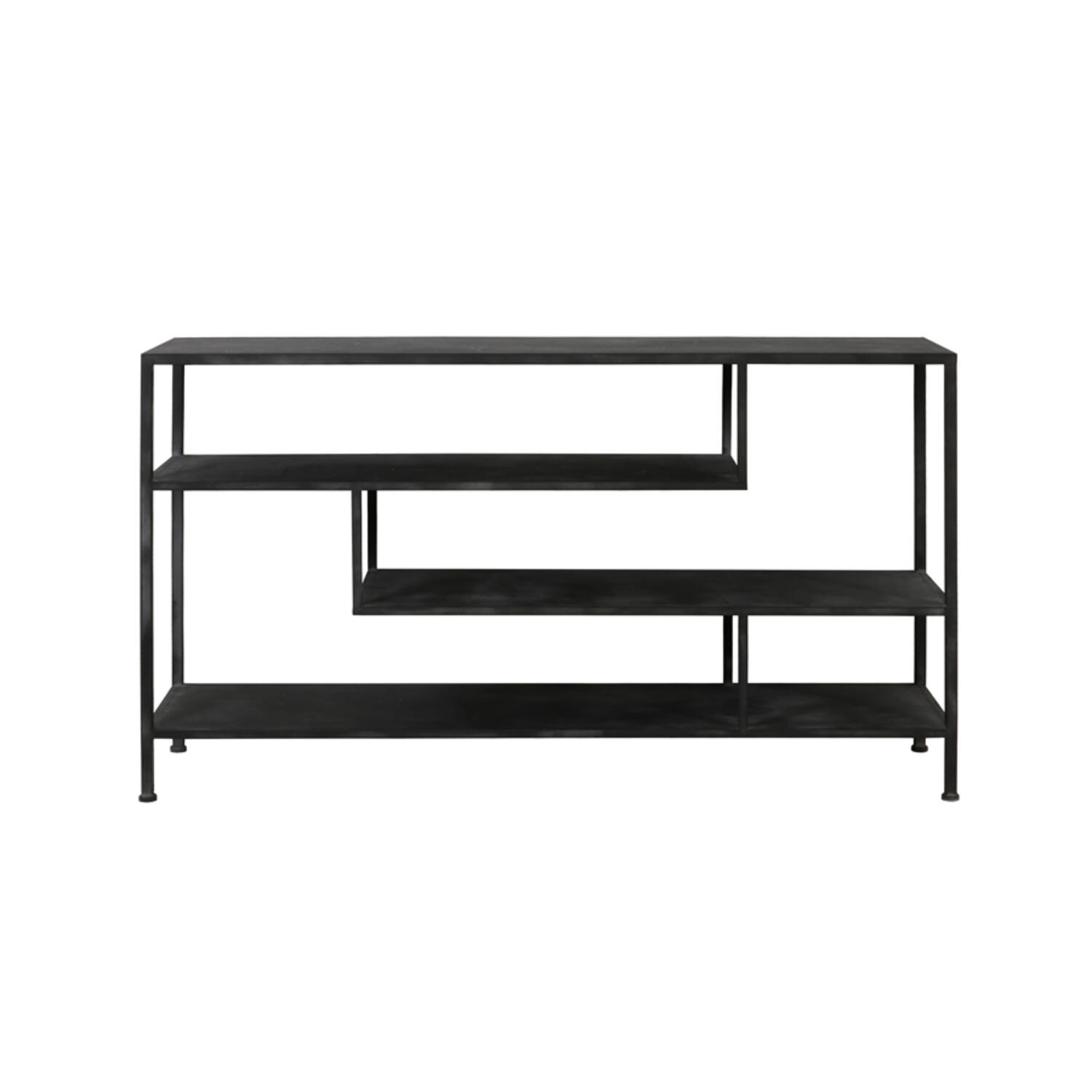 Konsolentisch YLAYA von Light & Living 140x35x80,5 cm Regal Antik Schwarz