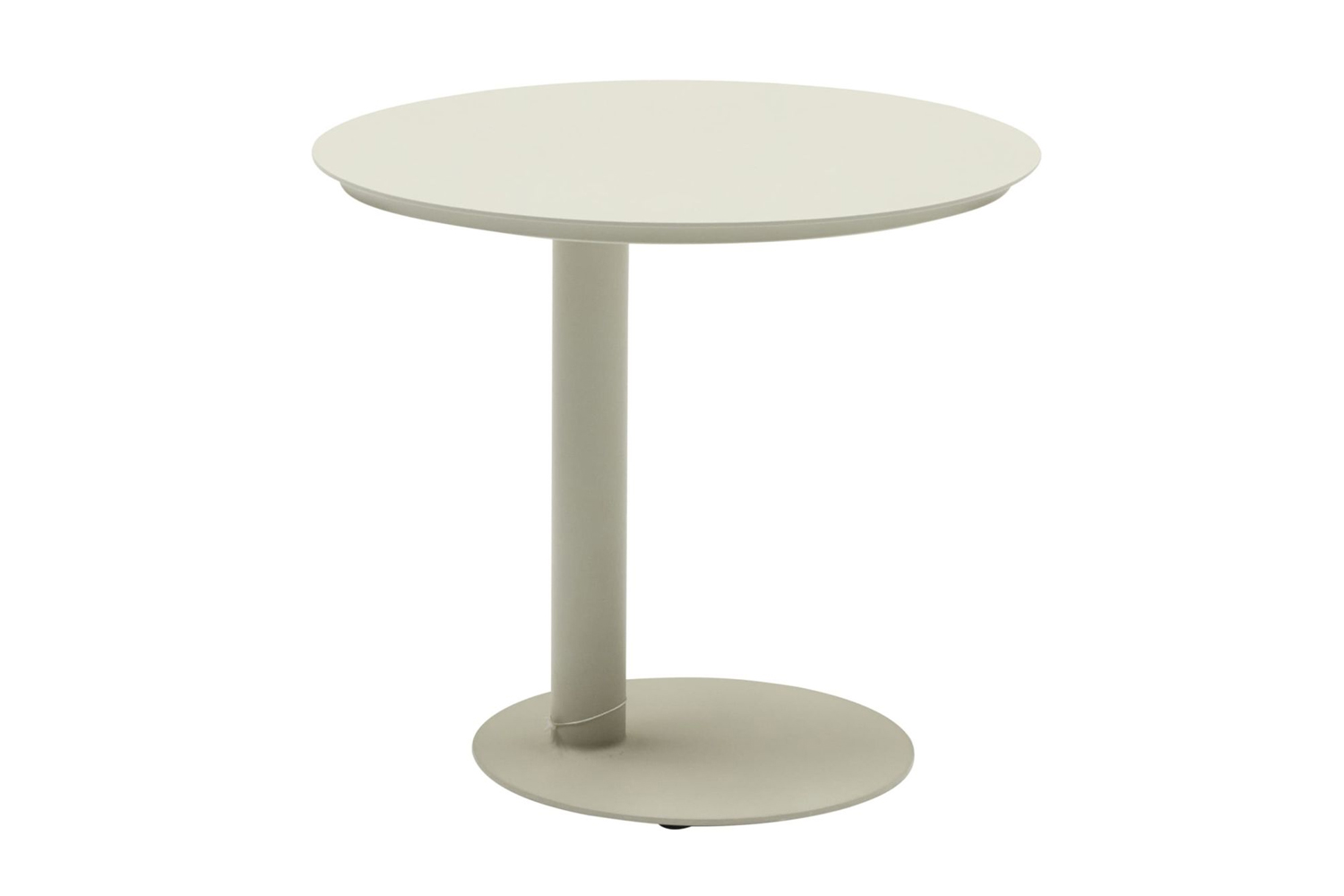 Couchtisch Madison Beistelltisch Gartentisch Loungetisch Oval 33x45x40 cm Taupe