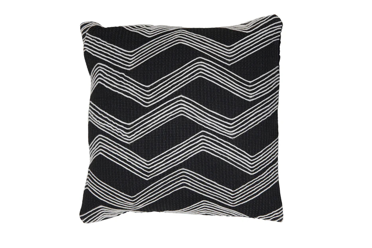 Dekokissen MACKEY von Light & Living 45x45 cm Kissen Schwarz-Beige Dekokissen MACKEY von Light & Living 45x45 cm Kissen Schwarz-Beige