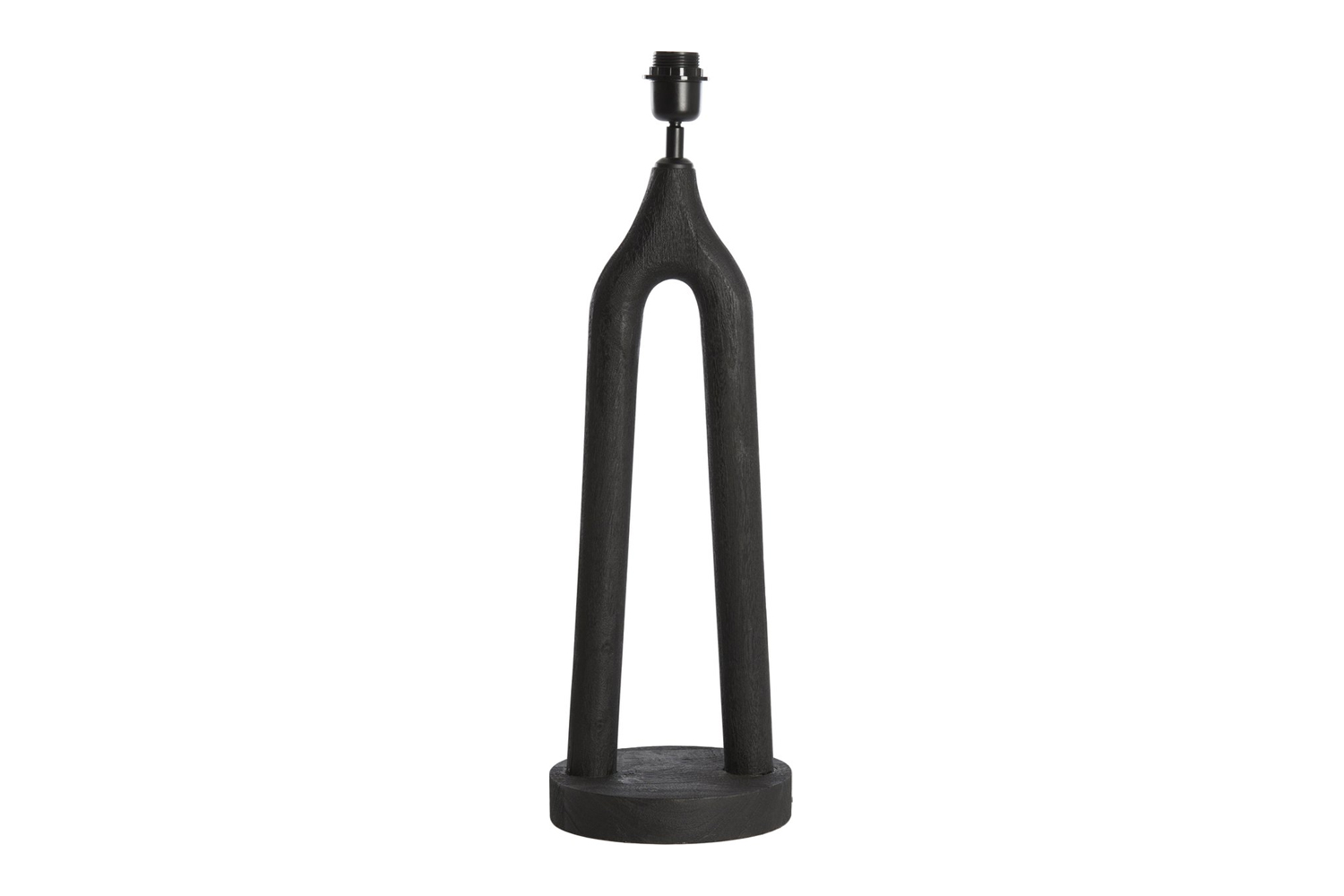 Lampenfuß XITTA von Light & Living Tischleuchte Ø20x55 cm Holz Schwarz