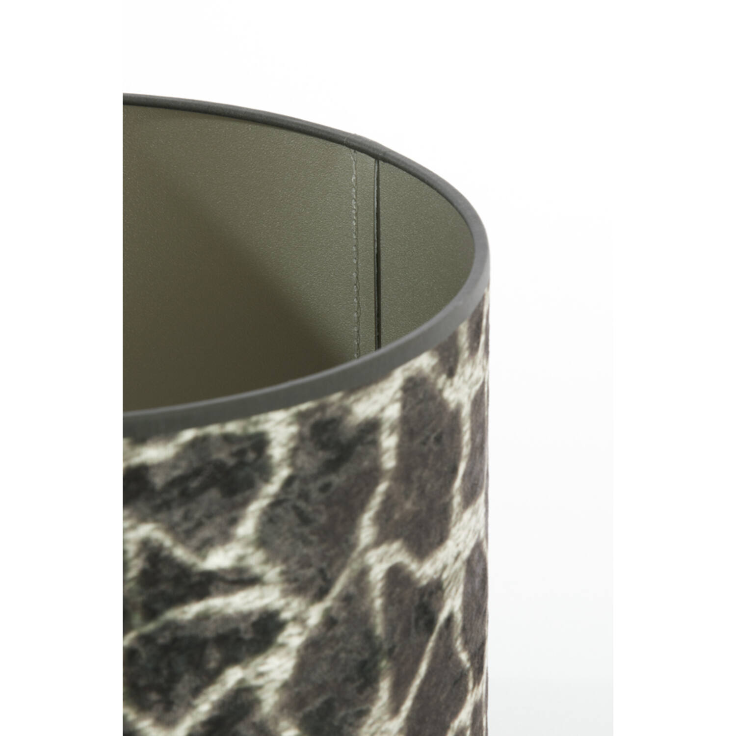 Lampenschirm Zylinder MOSA von Light & Living Ø30x21 cm Braun