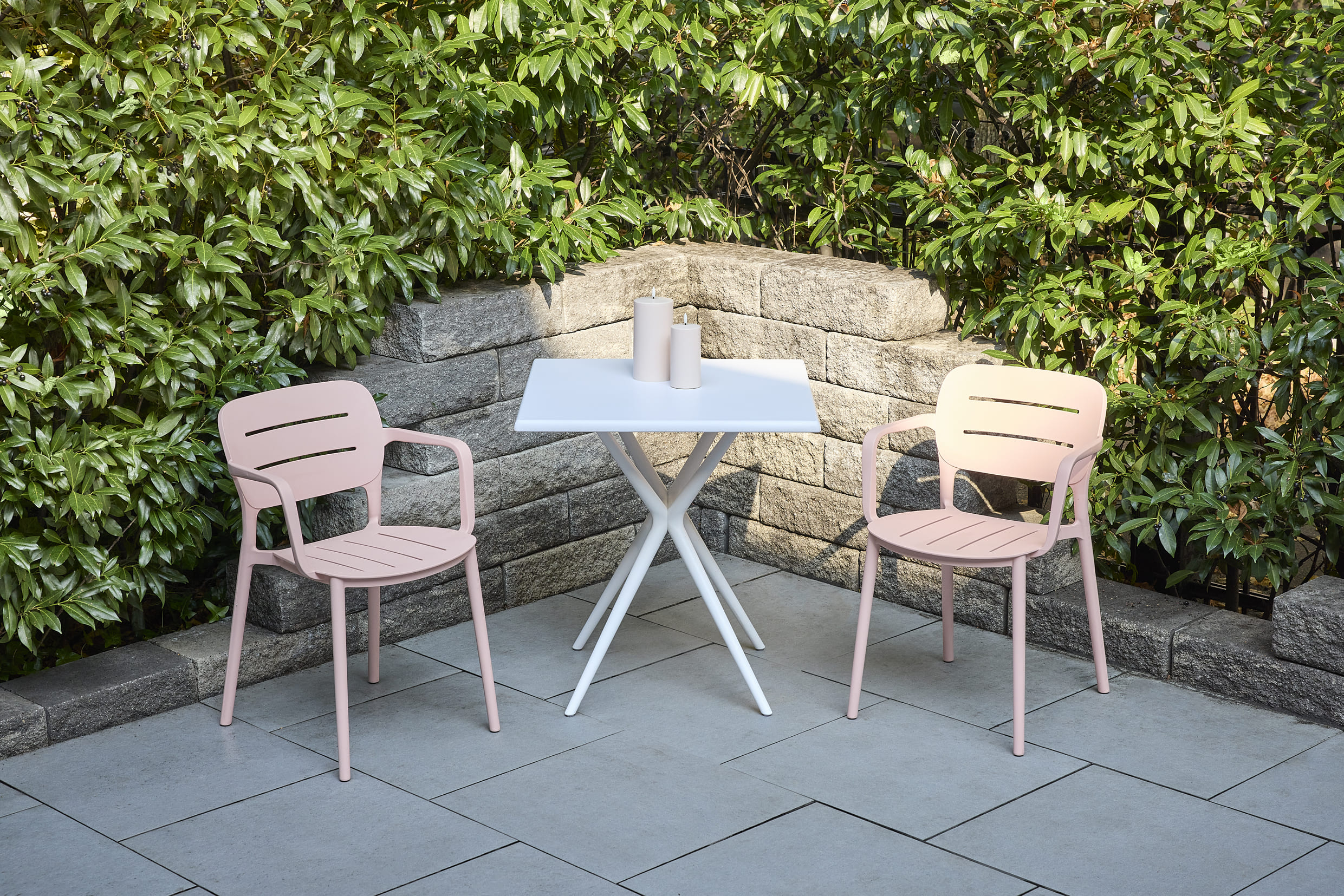 Stapelstuhl Utah Gartenstuhl Bistrostuhl Kunststoffstuhl Rosa Stapelstuhl Utah Gartenstuhl Bistrostuhl Kunststoffstuhl Rosa