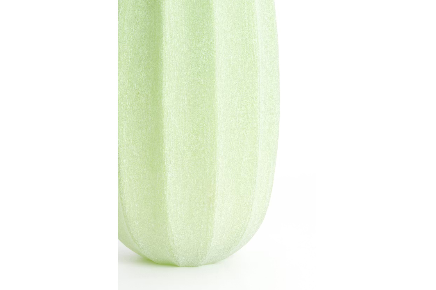 Dekovase Vase BRADLEY von Light & Living Blumenvase Ø17,5x44,5 cm Glas Mintgrün