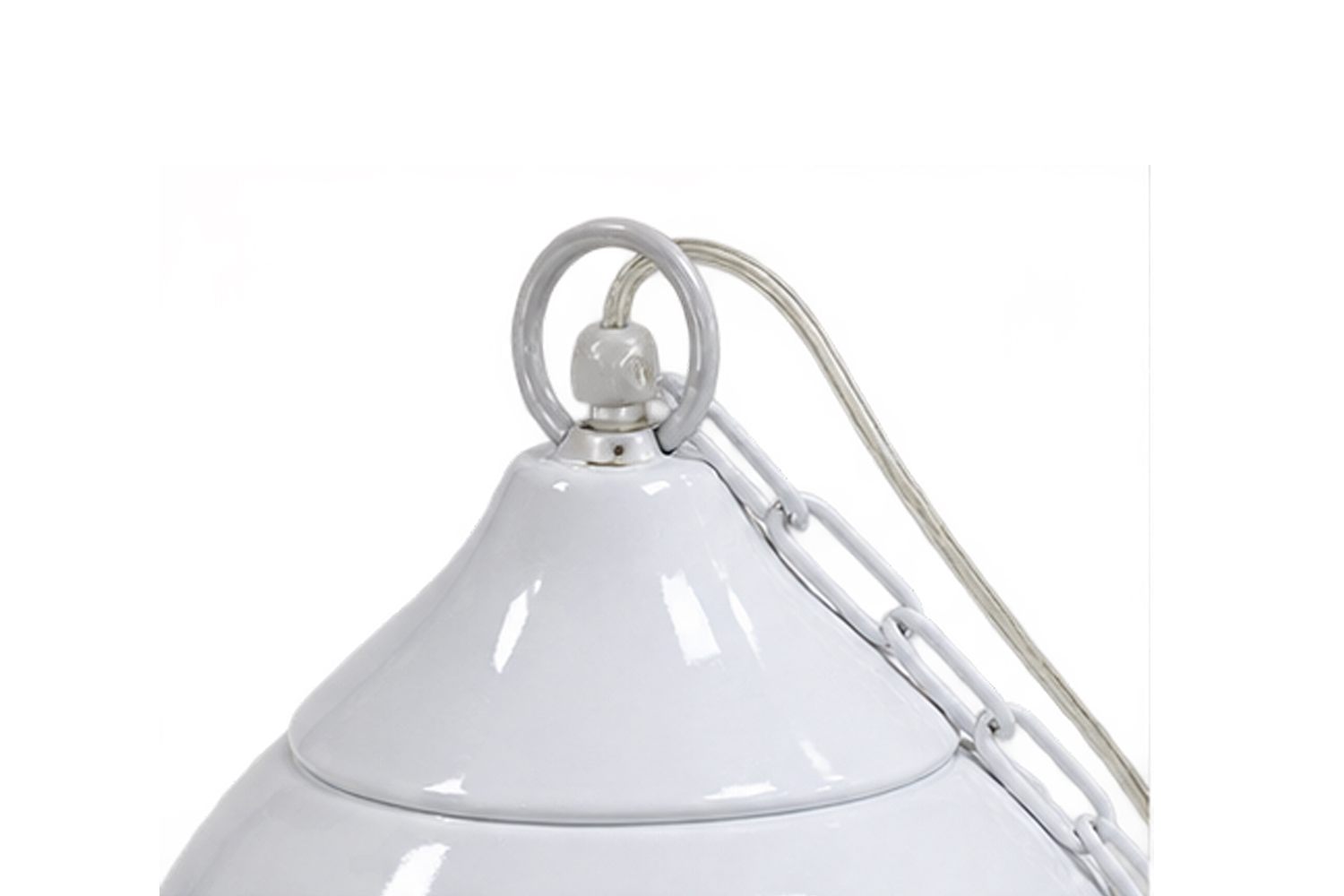 309238-deckenleuchte-lampe-riverdale-metall-weiss_2.jpg Deckenleuchte Hängeleuchte Milton ∅52x36 cm Pendelleuchte Metall Weiß
