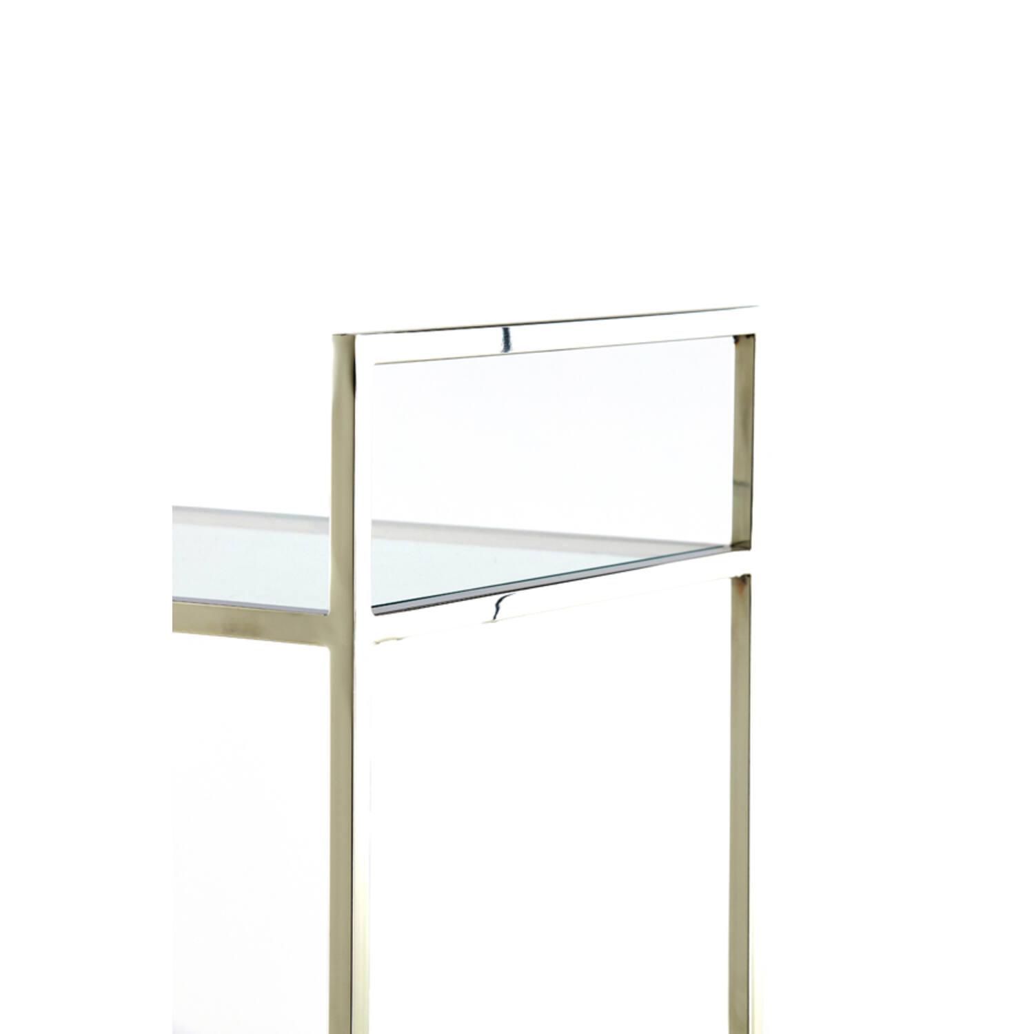 Standregal MARIKI von Light & Living 55x40x180 cm Schrank offen Glas-Nickel