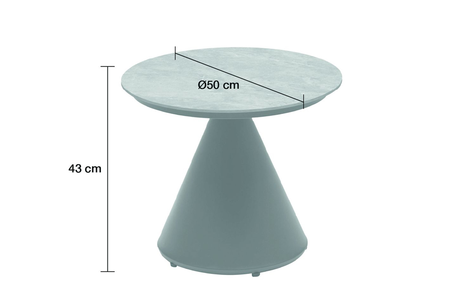 Couchtisch Madison Beistelltisch Gartentisch Ø50x43 cm Rund Betonoptik Keramik Couchtisch Madison Beistelltisch Gartentisch Ø50x43 cm Rund Teakholz Aluminium