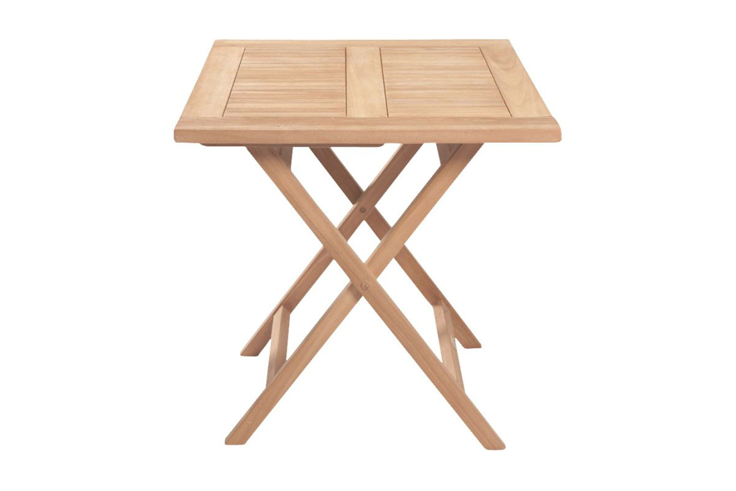 Klapptisch Ela Bistrotisch Beistelltisch Quadratisch Teak 80x80x75cm