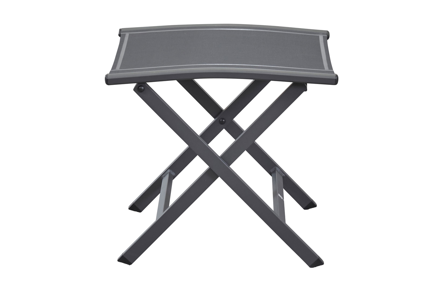 Hocker Fußbank New Jersey Garten Textilen Aluminium Anthrazit Hocker Fußbank New Jersey Garten Textilen Aluminium Anthrazit