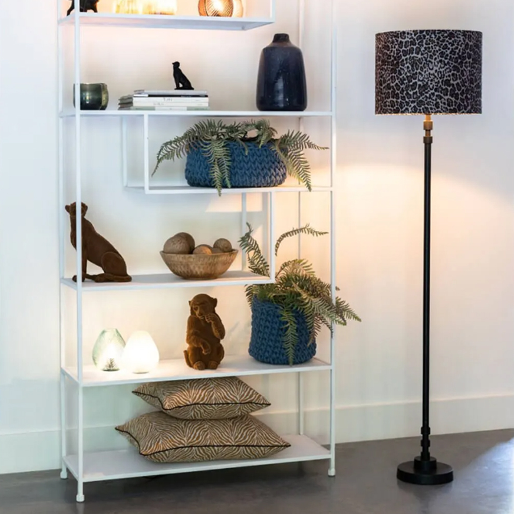 Stehleuchte Stehlampe BHUTAN von Light & Living Ø21,5x145 cm Matt Schwarz Stehleuchte Stehlampe BHUTAN von Light & Living Ø21,5x145 cm Matt Schwarz