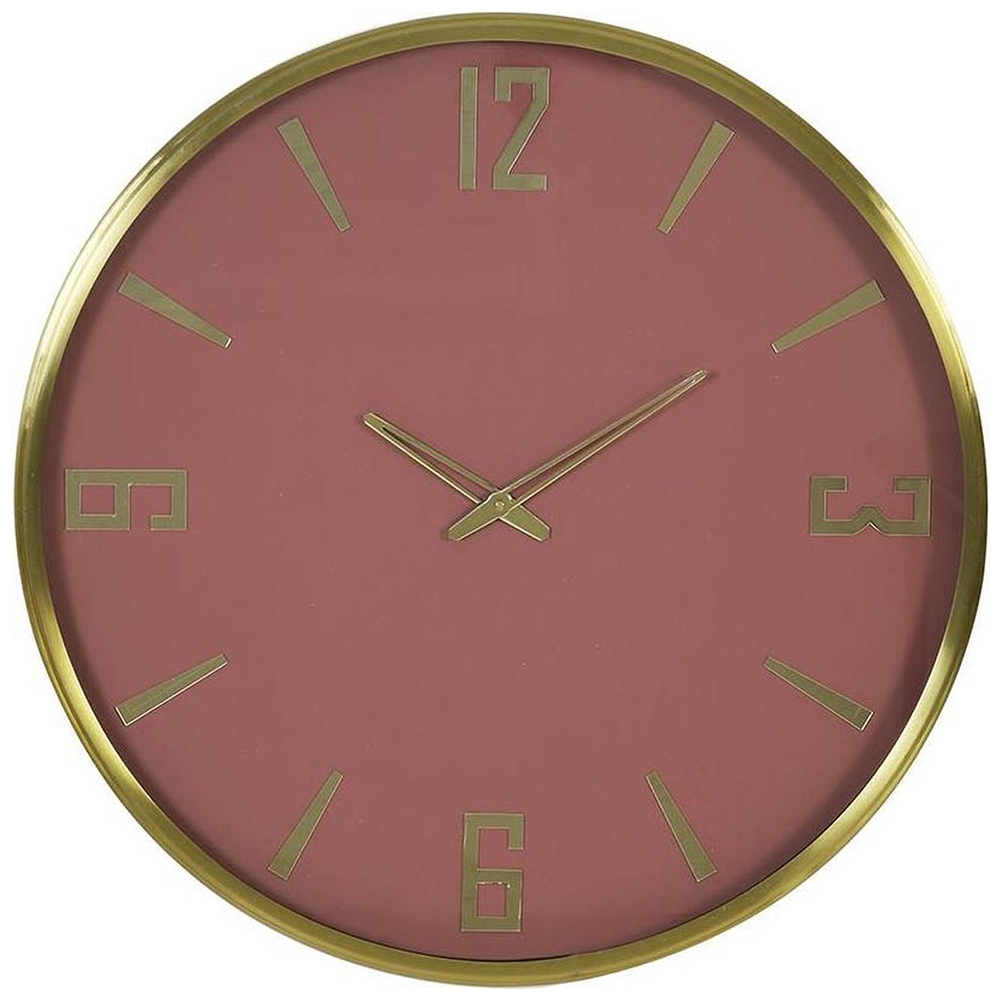 Wanduhr MINTURI Ø51 cm von Light & Living Uhr Altrosa-Gold Wanduhr MINTURI Ø51 cm von Light & Living Uhr Altrosa-Gold