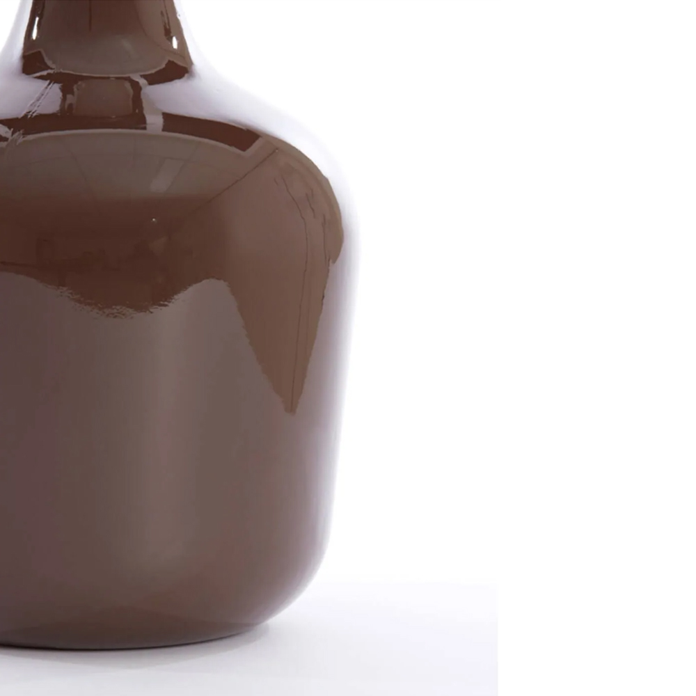 Dekovase Vase INCA von Light & Living Blumenvase Ø27x42 cm Glas Braun Glänzend Kopie von Dekovase Vase INCA von Light & Living Blumenvase Ø27x42 cm Glas Braun Glänzend #1