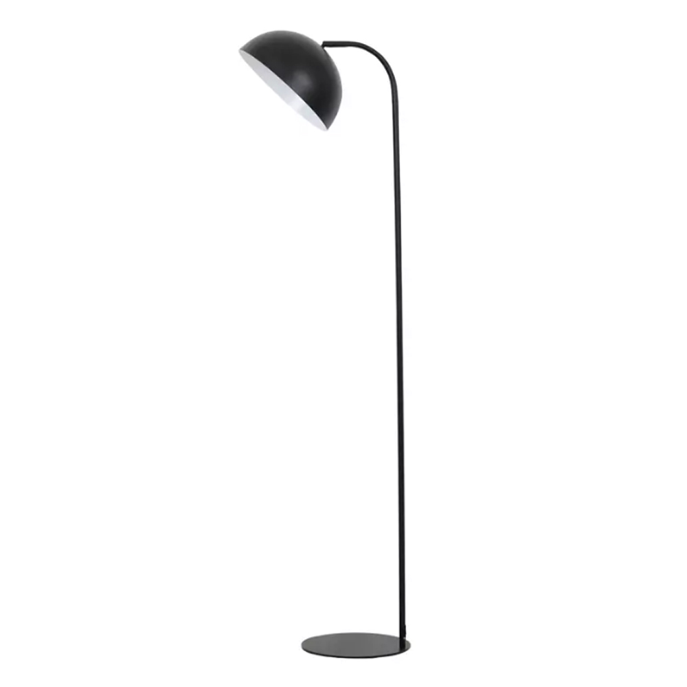 Stehleuchte Stehlampe METTE von Light & Living 37x30x155 cm Matt Schwarz