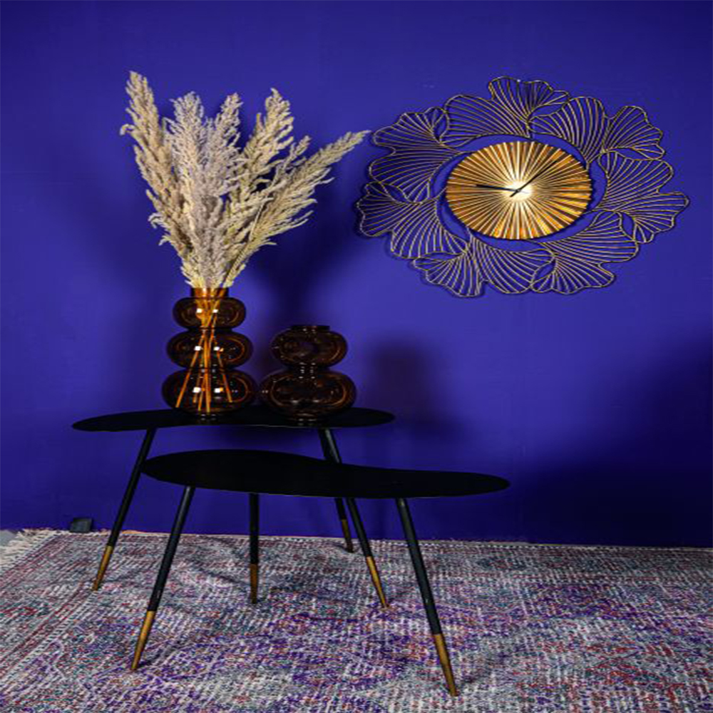 Couchtisch Beistelltisch Lenzy von PTMD 60x30x50 cm Schwarz Couchtisch Beistelltisch Lenzy von PTMD 60x30x50 cm Schwarz