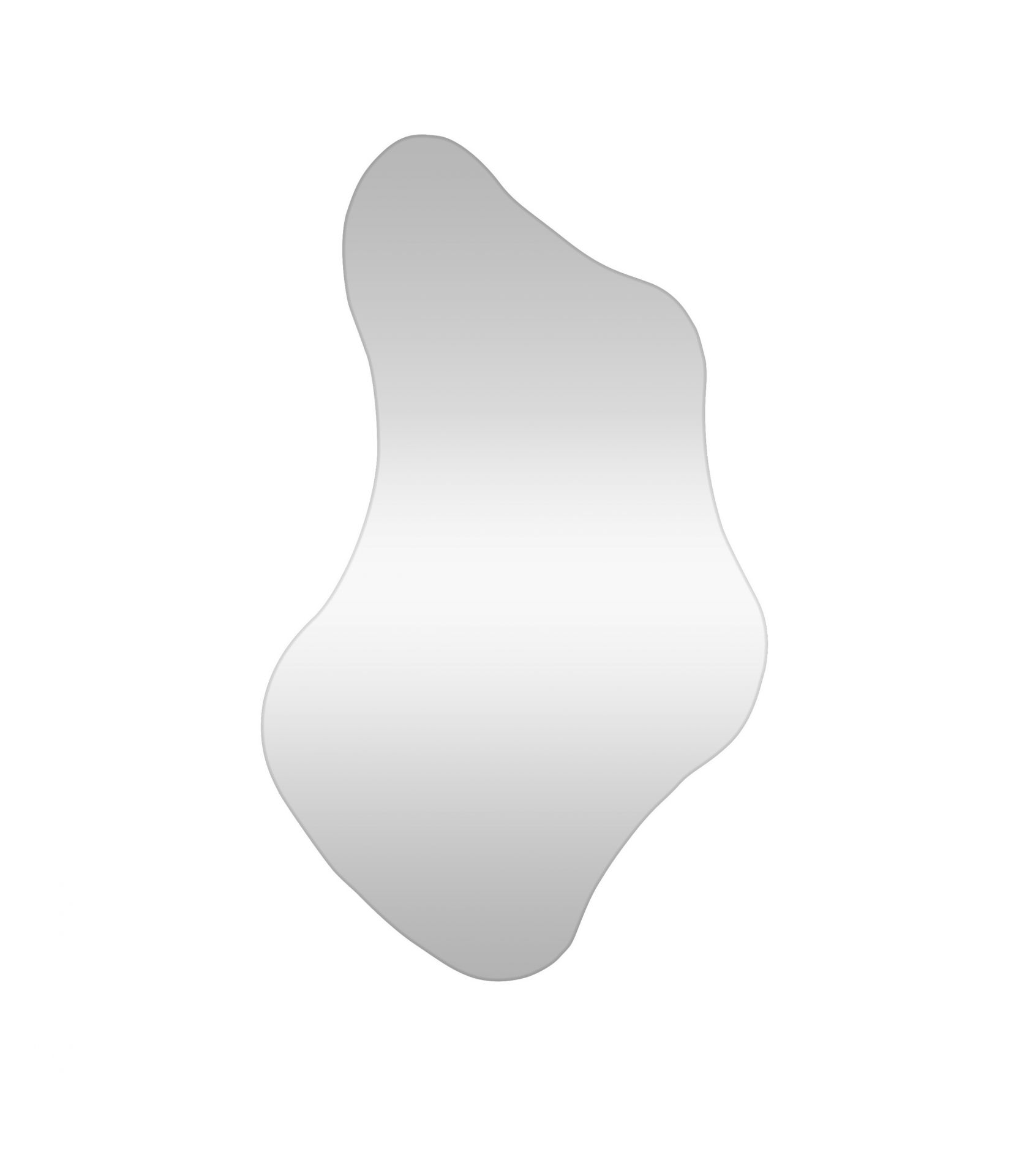 Asymmetrischer Wandspiegel rahmenlos Tropfen Spiegel Schminkspiegel Asymmetrischer Wandspiegel rahmenlos Tropfen Spiegel Schminkspiegel