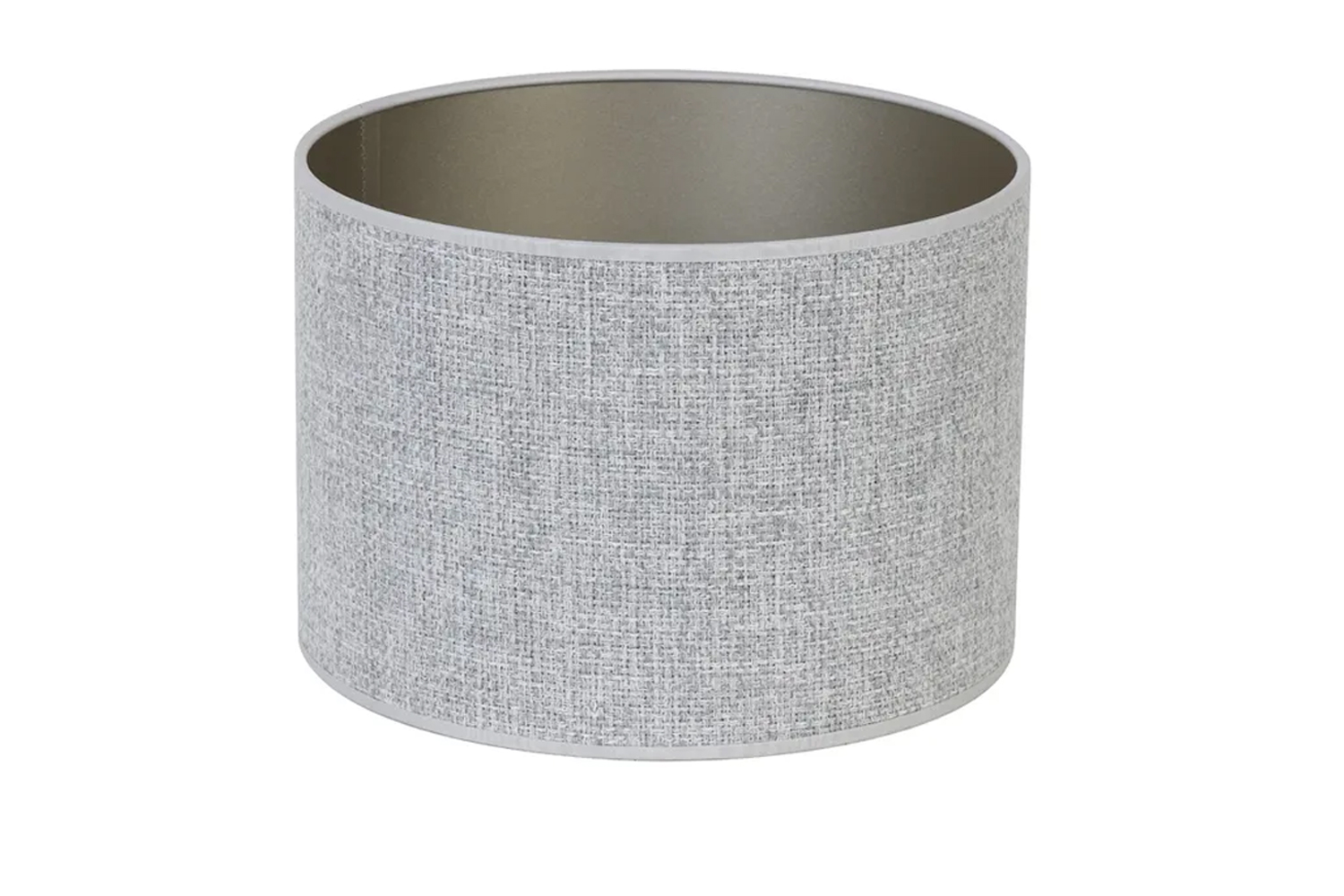 Lampenschirm Zylinder SAVERNA von Light & Living Grau Ø30x21 cm