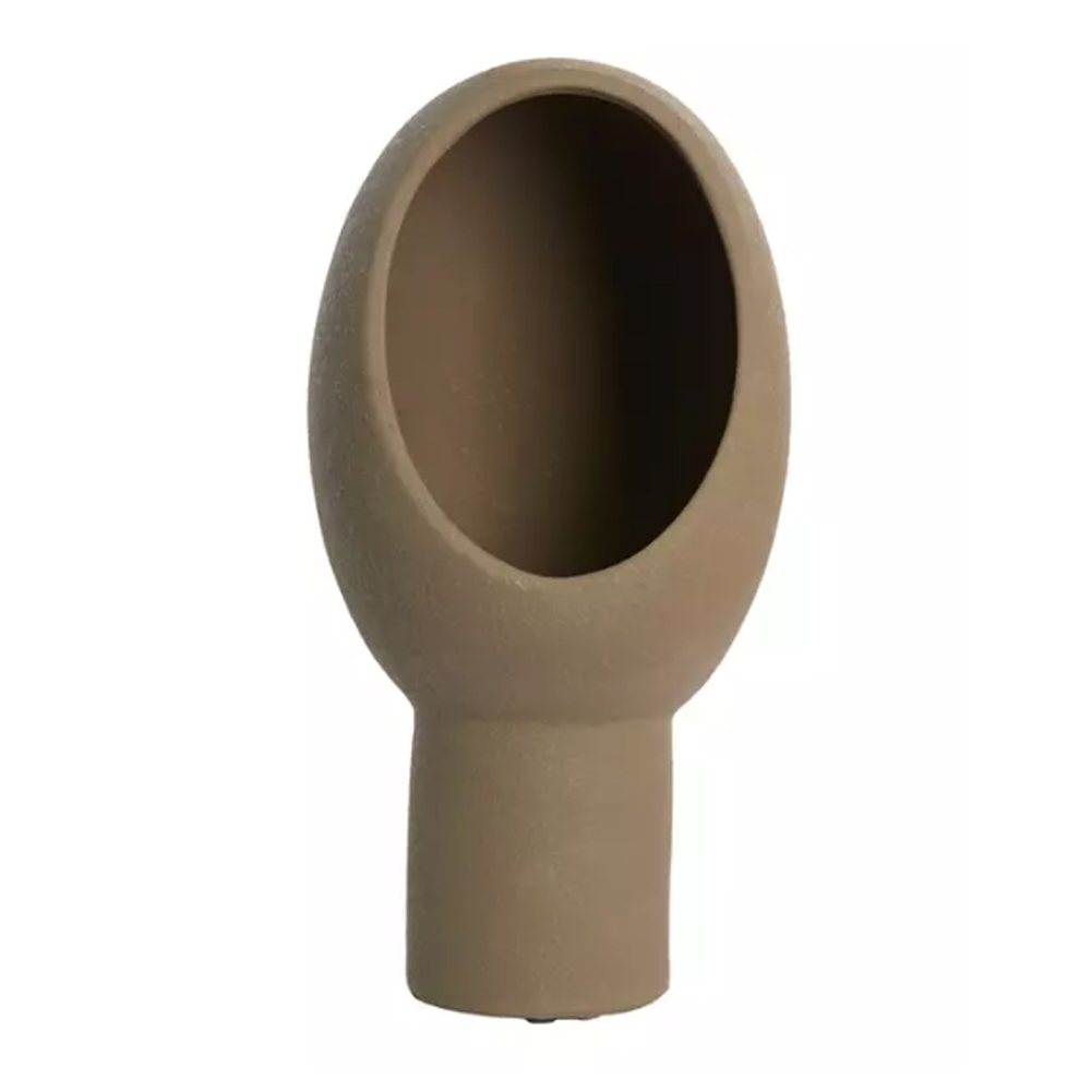 Tischleuchte MONK von Light & Living 25x25x46 cm Lampe Keramik Braun