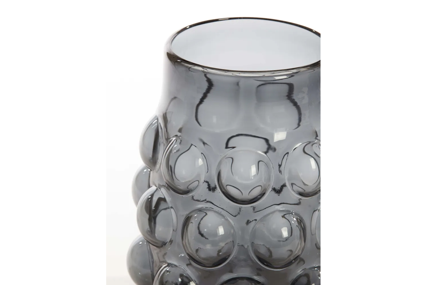 Dekovase Vase HAROA von Light & Living Blumenvase Ø24x30 cm Glas Rauchgrau Dekovase Vase HAROA von Light & Living Blumenvase Ø24x30 cm Glas Rauchgrau