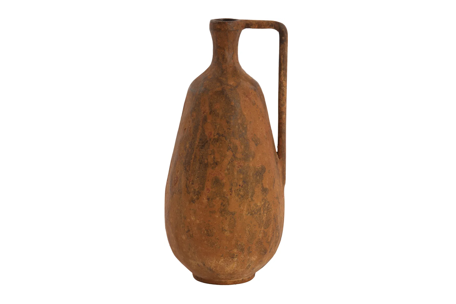 Dekovase Vase OSTRA von Light & Living Blumenvase 16,5x17x35 cm Rost