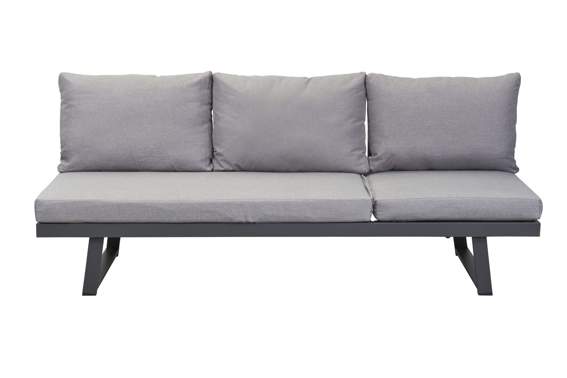 Multifunktionssofa Berlin 3-Sitzer Polstergarnitur Garten anthrazit Multifunktionssofa Berlin 3-Sitzer Polstergarnitur Garten anthrazit