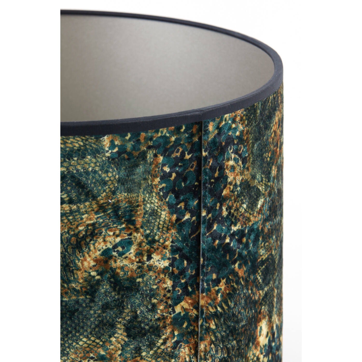 Lampenschirm Zylinder KEYON von Light & Living Ø25x18 cm Grün Lampenschirm Zylinder KEYON von Light & Living Grün Ø25x18 cm